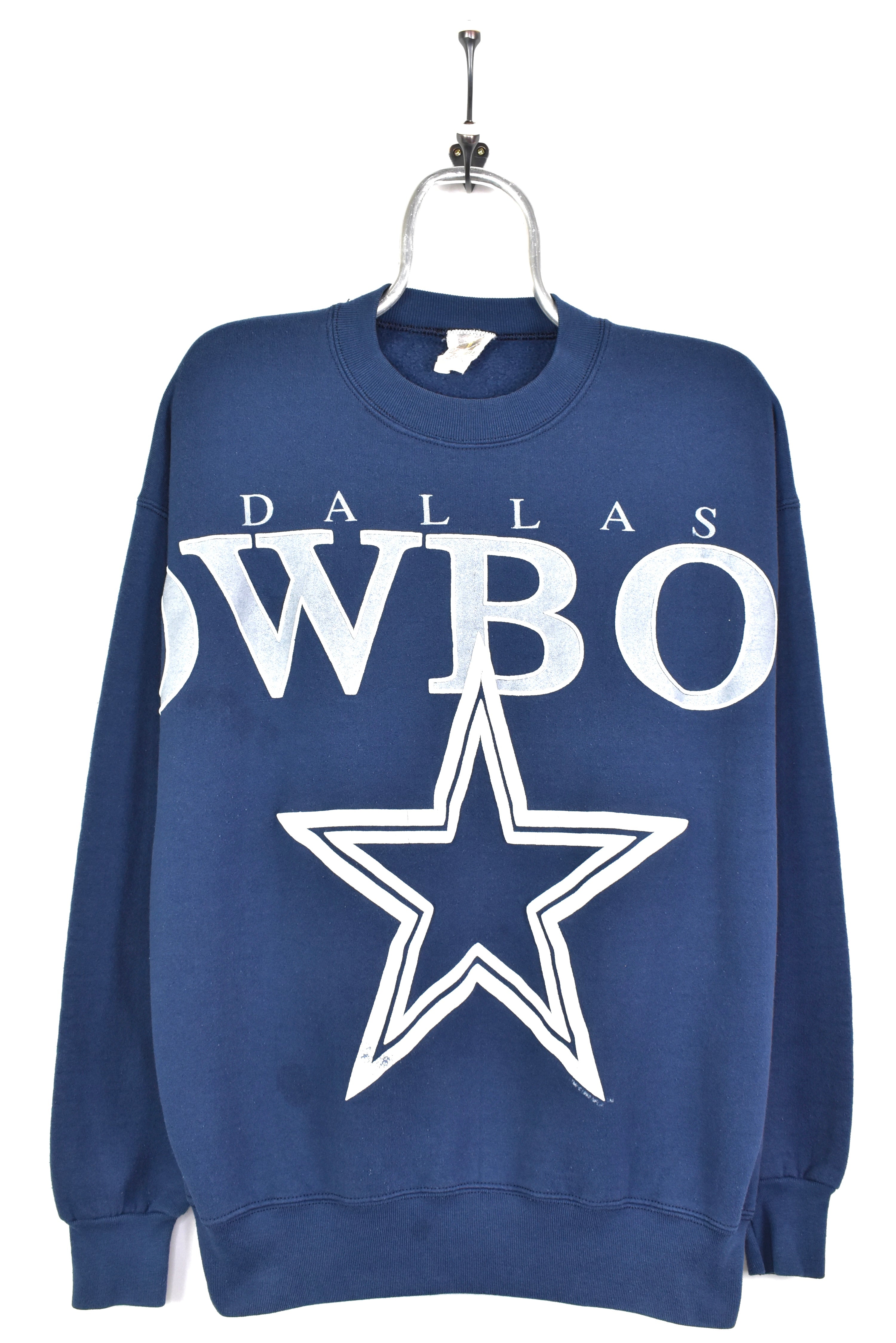 VINTAGE 1993 NFL DALLAS COWBOYS NAVY SWEATSHIRT | XL PRO SPORT