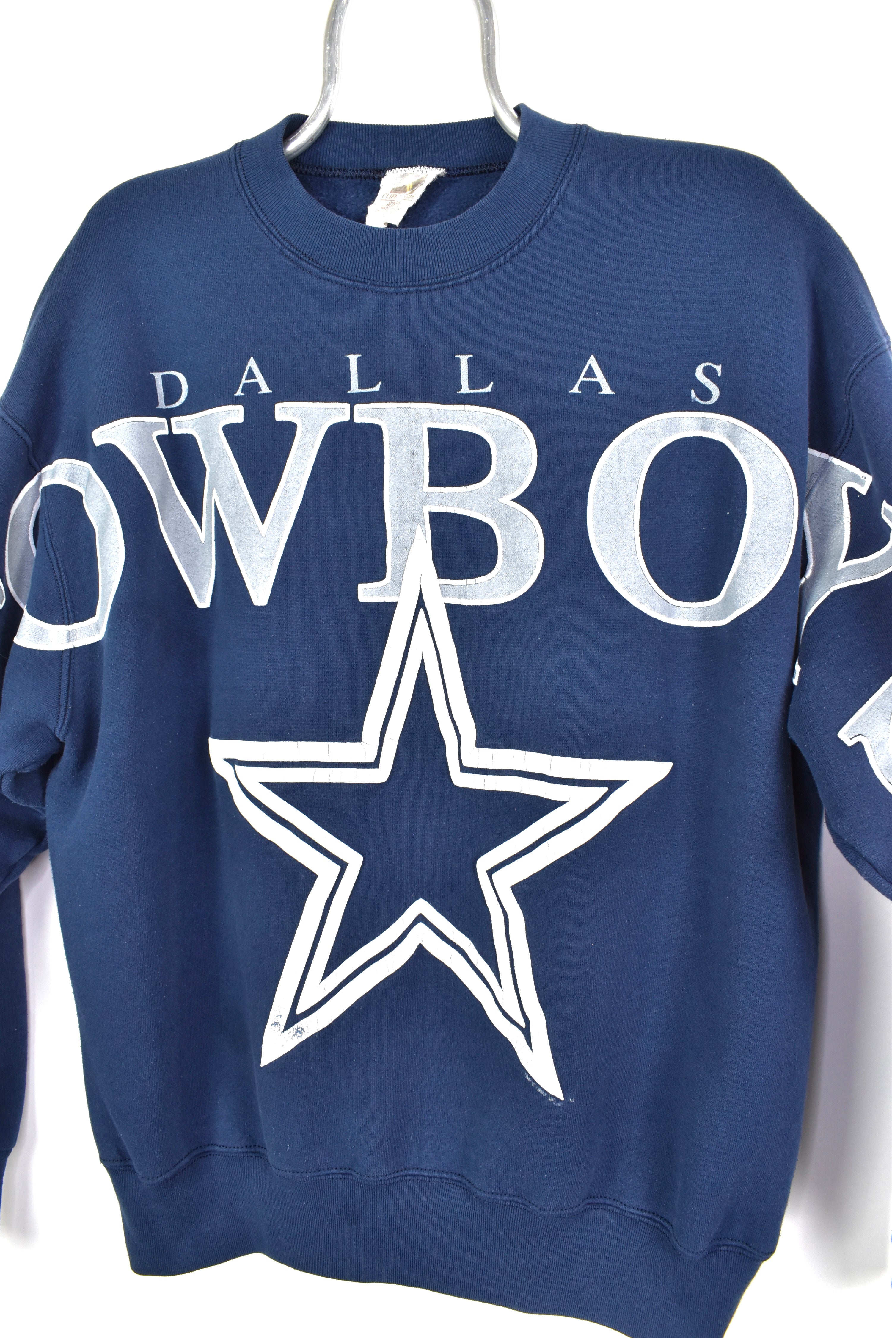 VINTAGE 1993 NFL DALLAS COWBOYS NAVY SWEATSHIRT | XL PRO SPORT