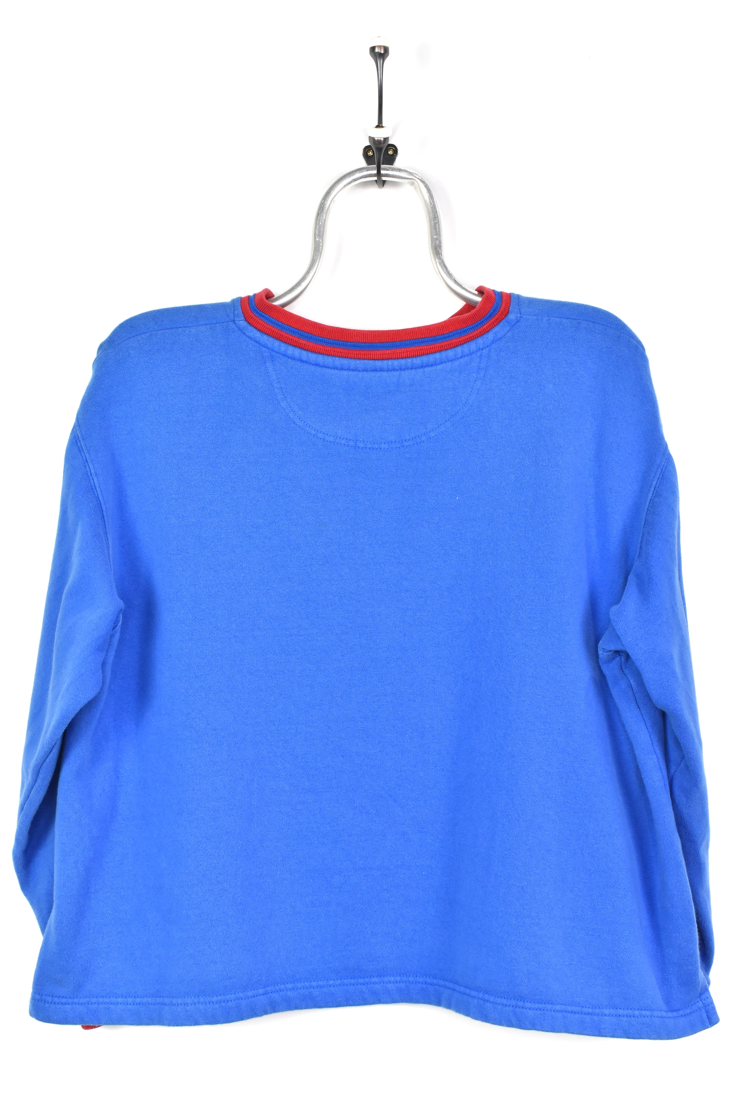 VINTAGE WOMEN'S DR. SUESS THE GRINCH EMBROIDERED SWEATSHIRT | LARGE DISNEY / CARTOON