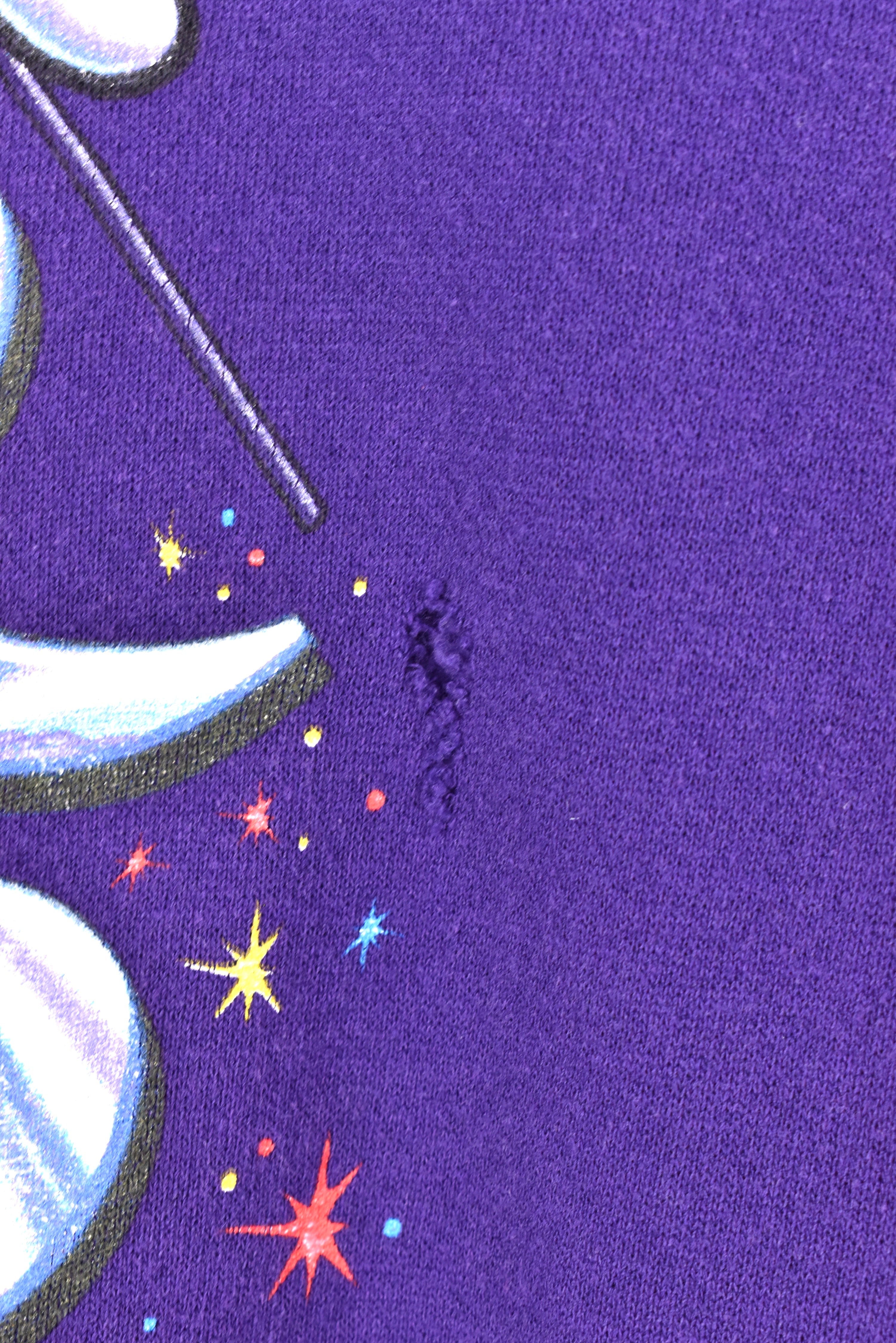 Vintage Mickey Mouse sweatshirt, purple Disney crewneck - AU Medium DISNEY / CARTOON