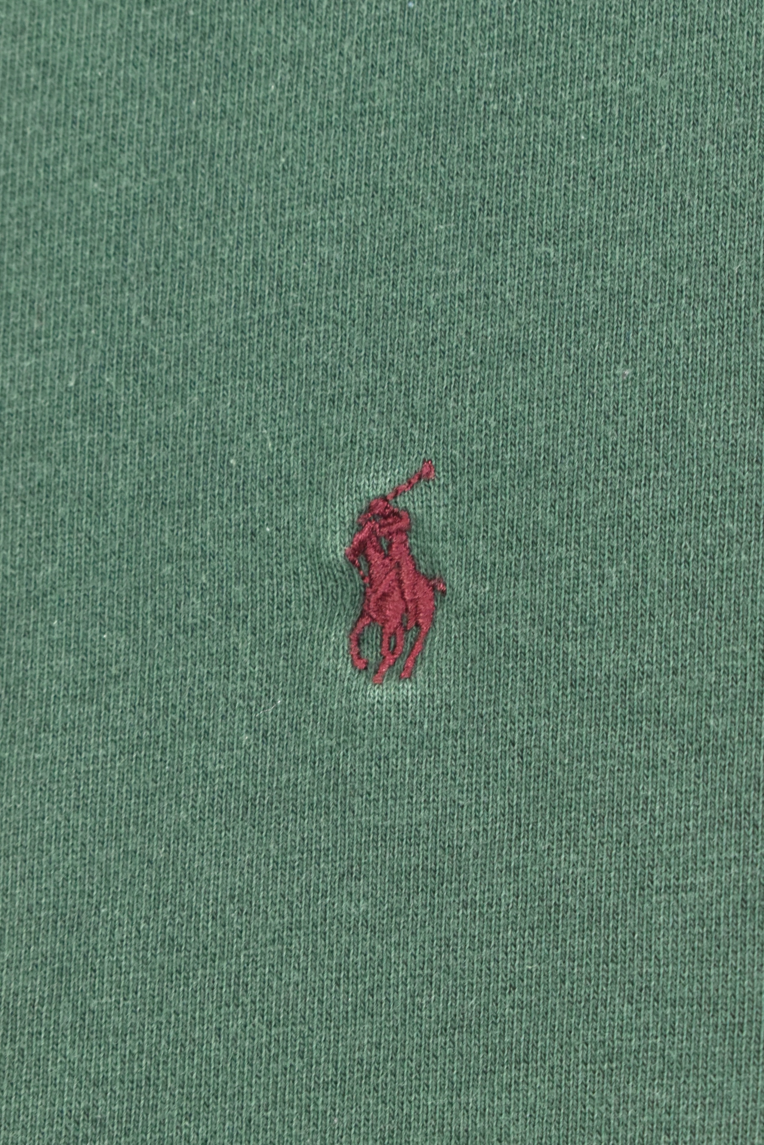 Vintage Ralph Lauren embroidered green sweatshirt | XL RALPH LAUREN