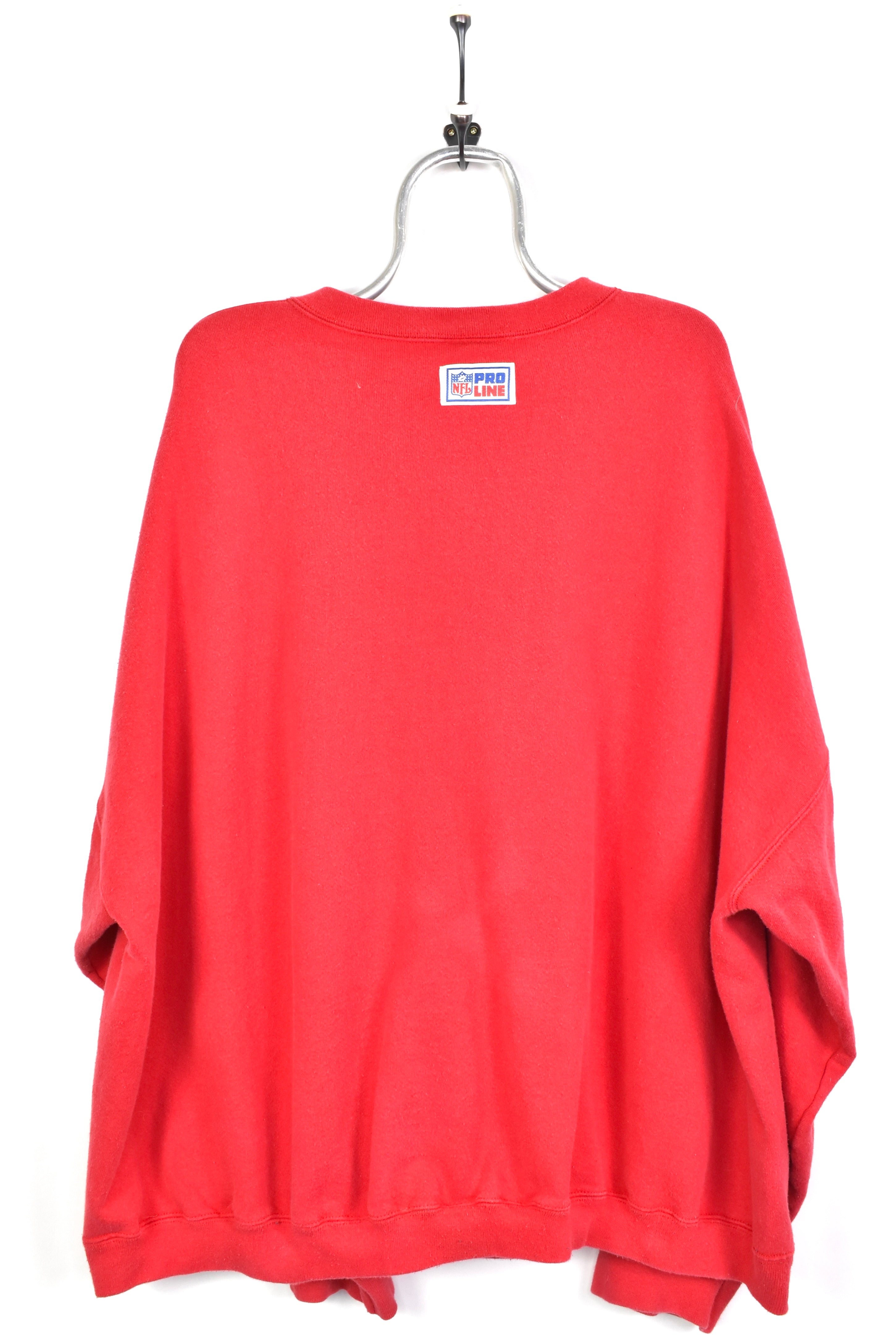 Vintage NFL Kansas City Chiefs red sweatshirt | XXXXL PRO SPORT