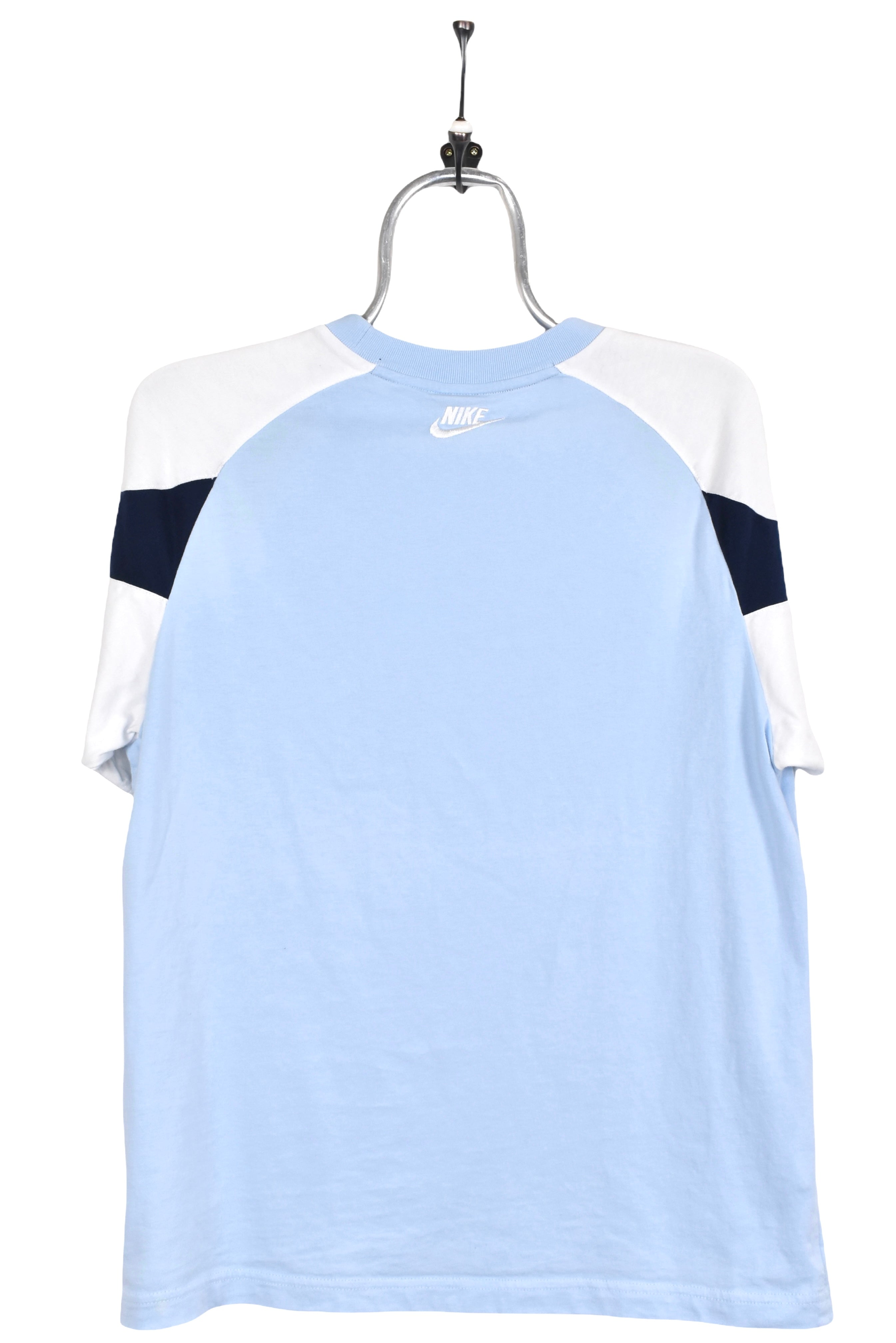 Vintage Nike shirt, blue graphic tee - AU S NIKE