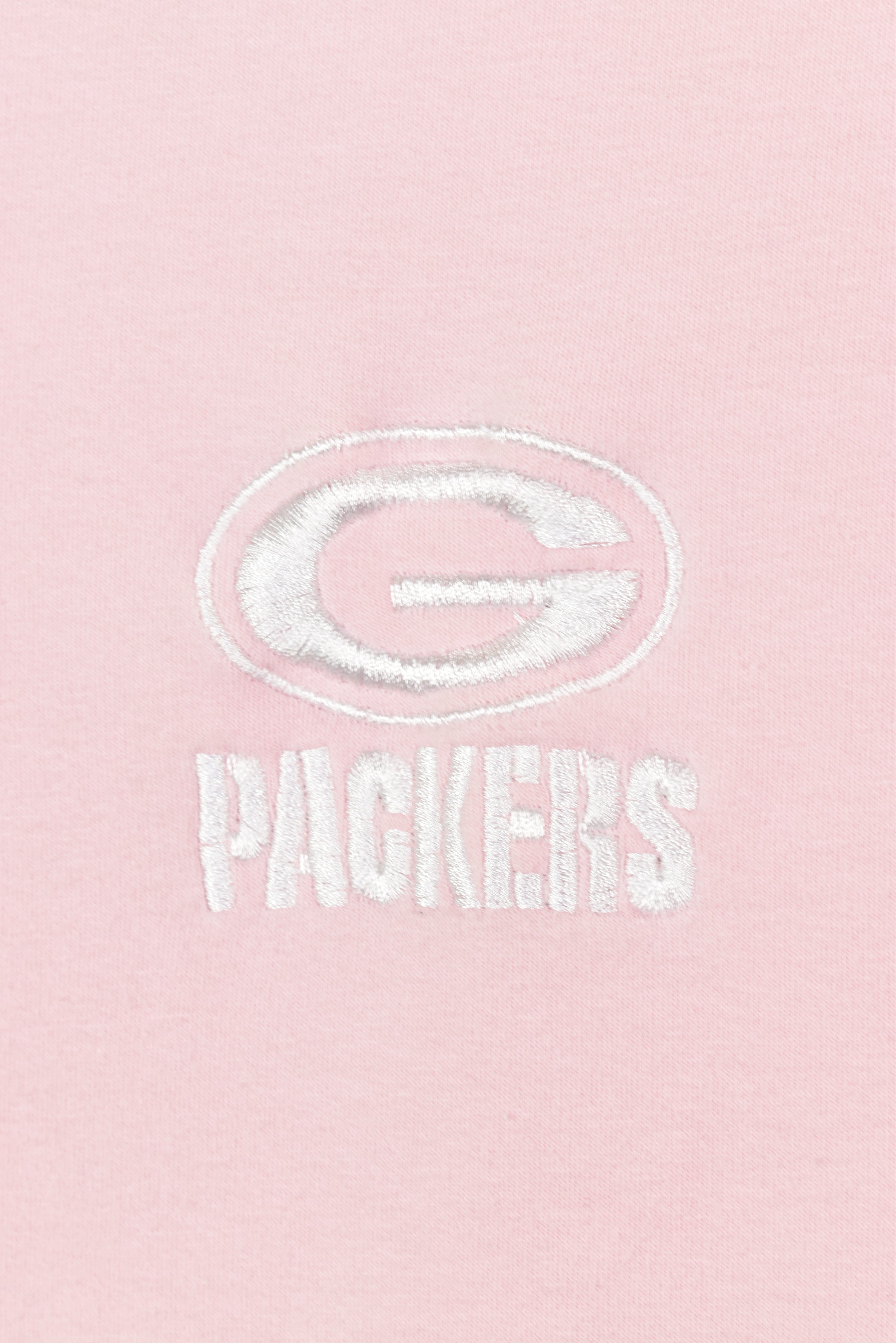 VINTAGE WOMEN'S NFL GREEN BACK PACKERS PINK HOODIE | MEDIUM PRO SPORT