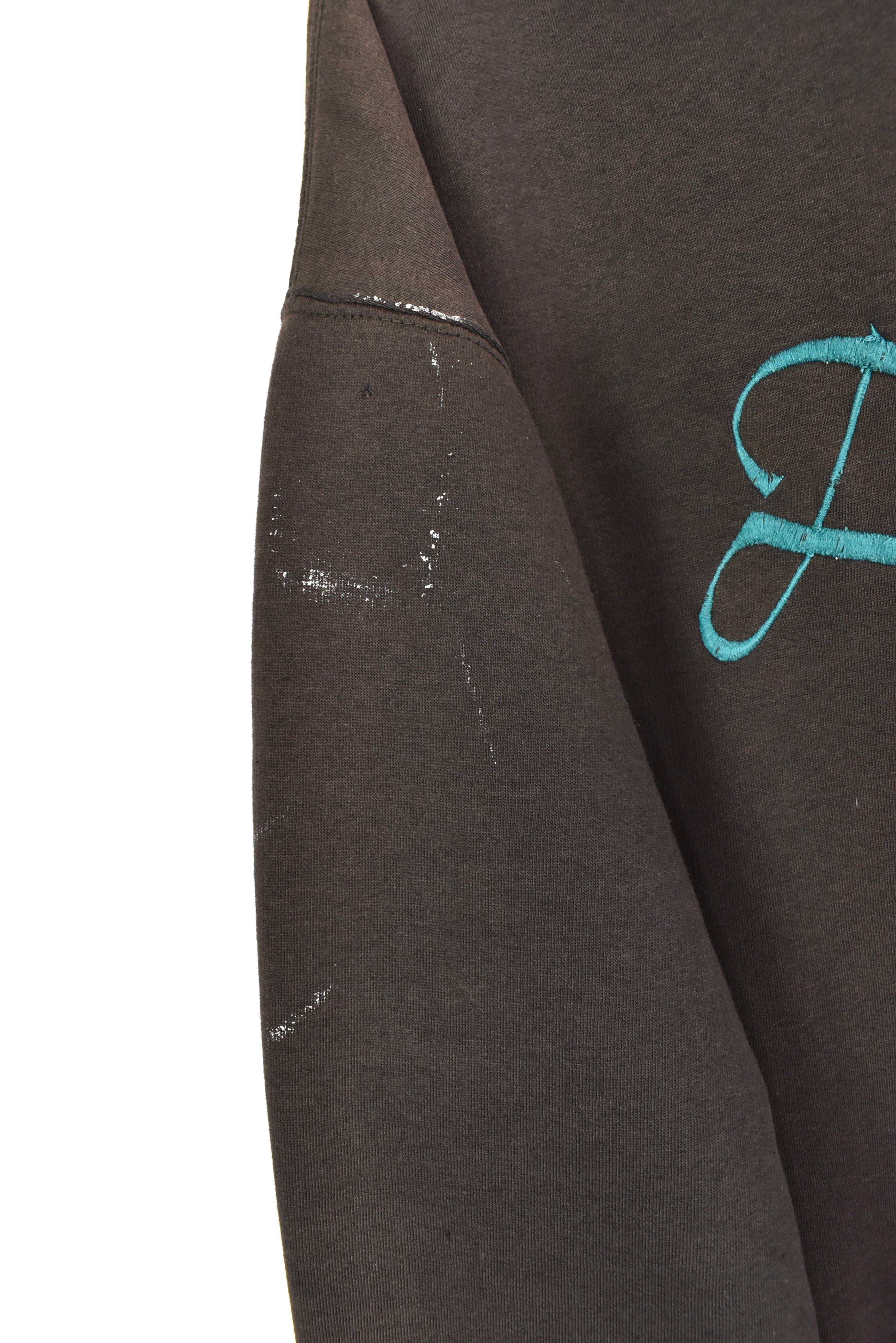Vintage NFL Miami Dolphins embroidered brown hoodie | XXL/XXXL PRO SPORT