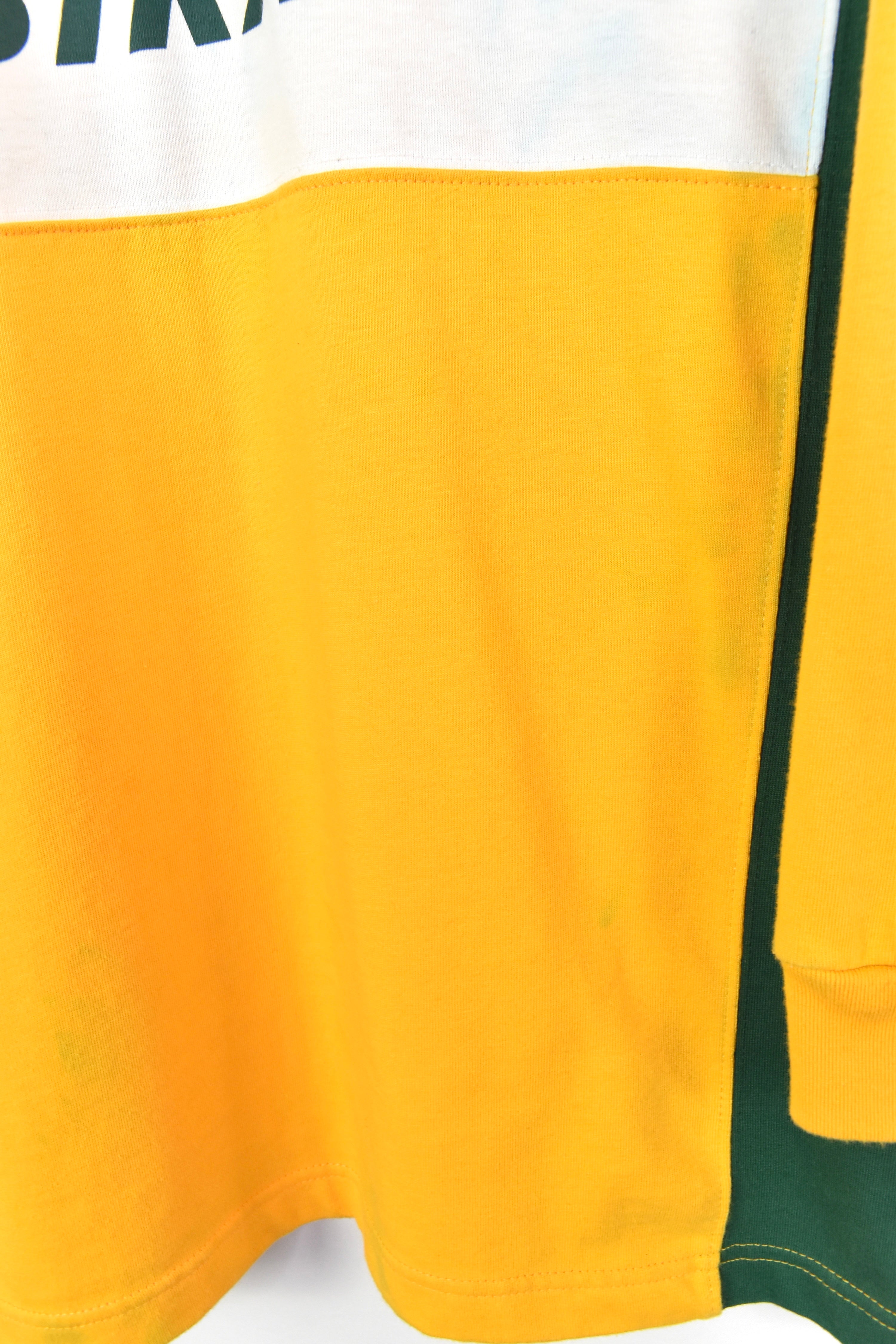 AUSTRALIAN RUGBY EMBROIDERED POLO SWEATSHIRT | LARGE PRO SPORT