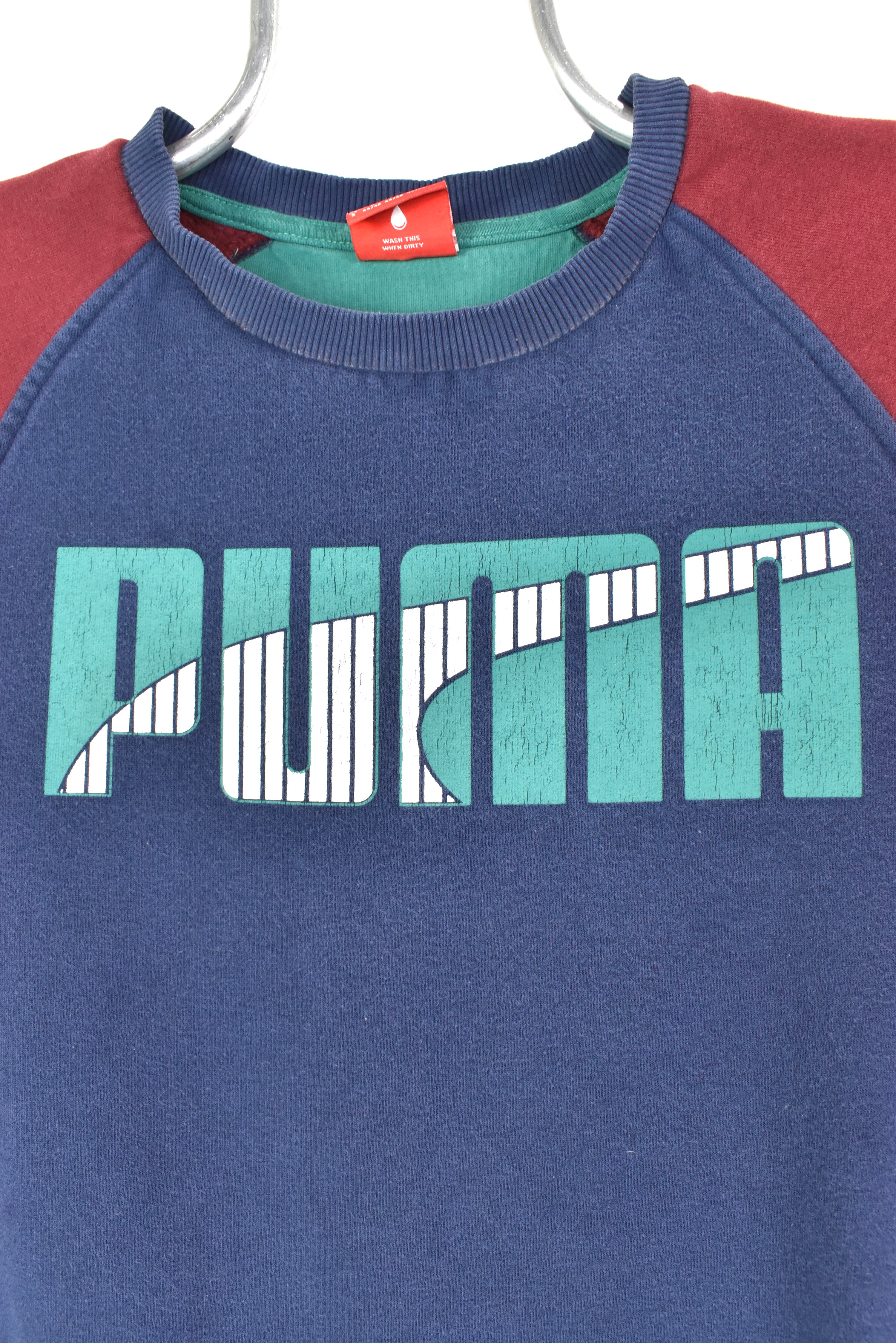 VINTAGE PUMA NAVY SWEATSHIRT SWEATSHIRT | SMALL PUMA