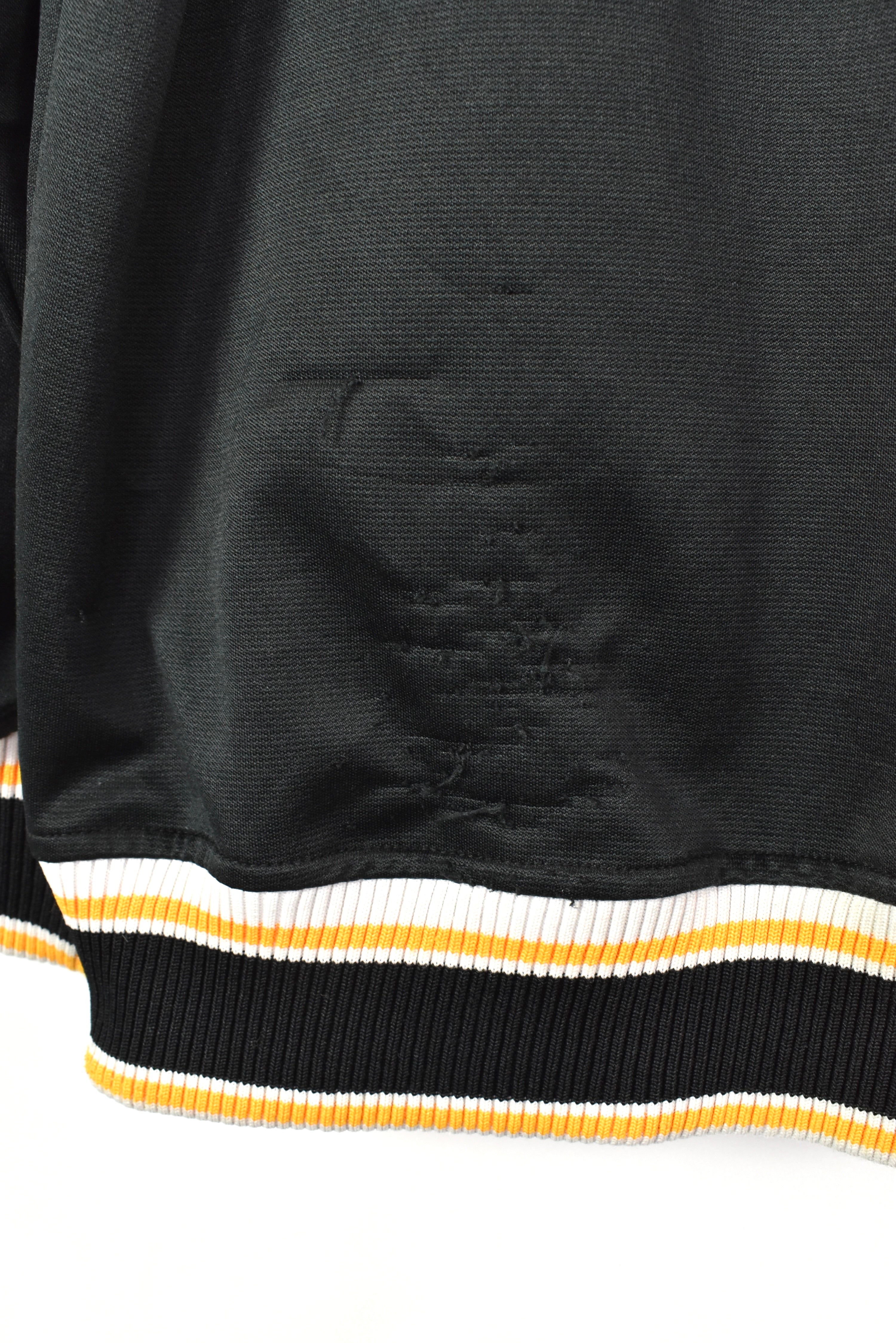 VINTAGE MLB PITTSBURGH PIRATES EMBROIDERED BLACK JACKET | XL PRO SPORT