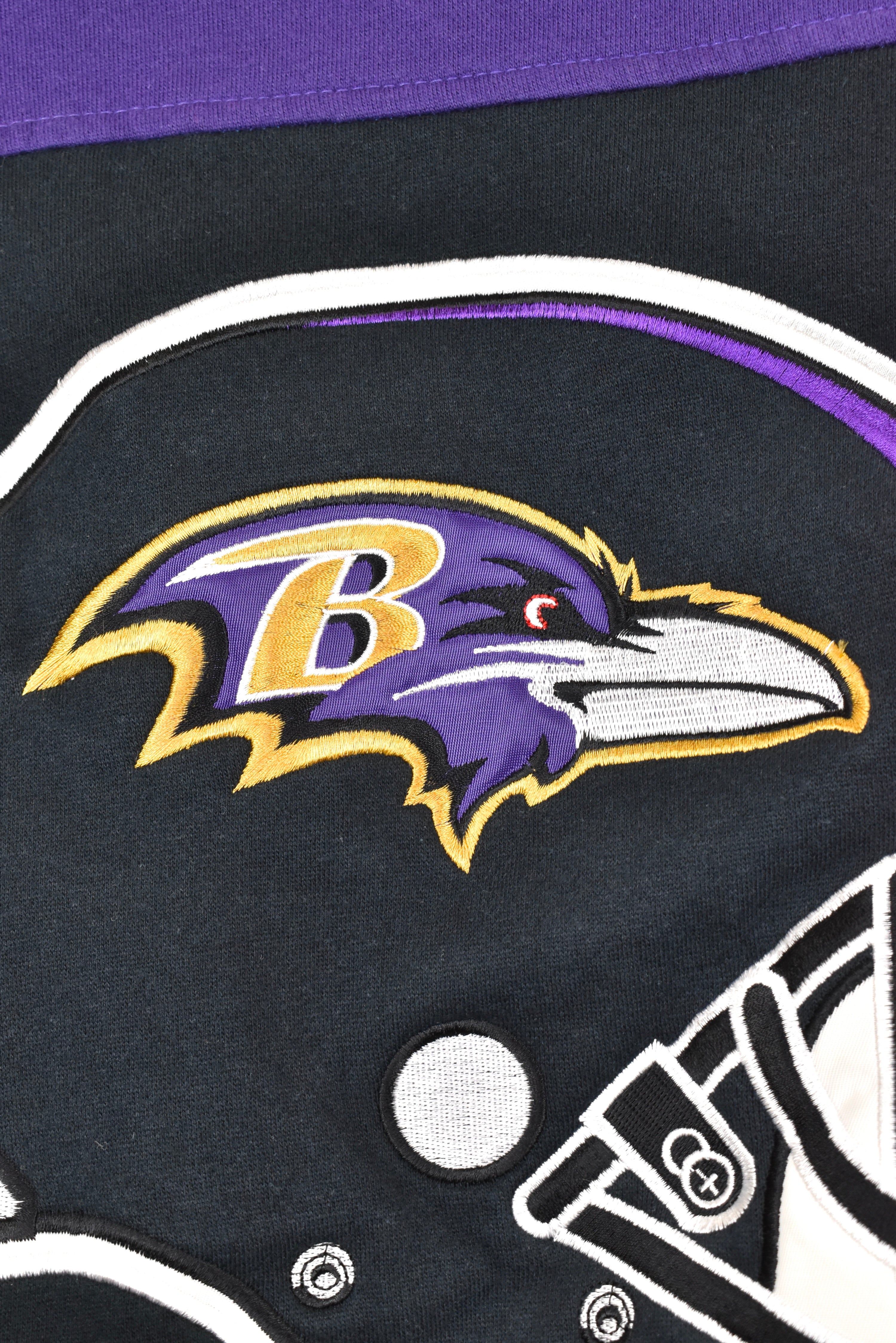 Vintage Baltimore Ravens hoodie, NFL embroidered sweatshirt - AU XL PRO SPORT