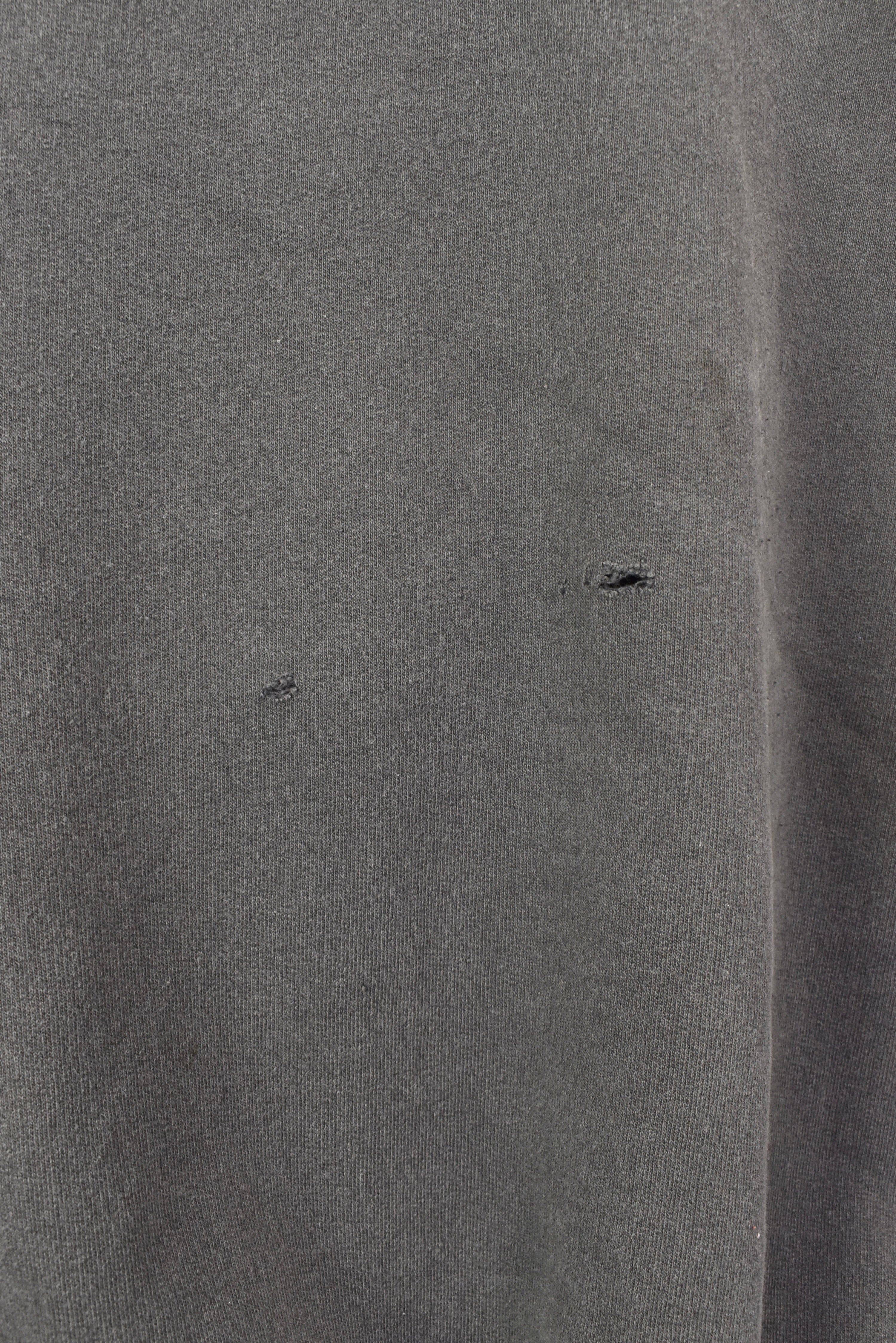 *RARE* Vintage Easy Riders movie embroidered grey sweatshirt | XXXL HARLEY DAVIDSON