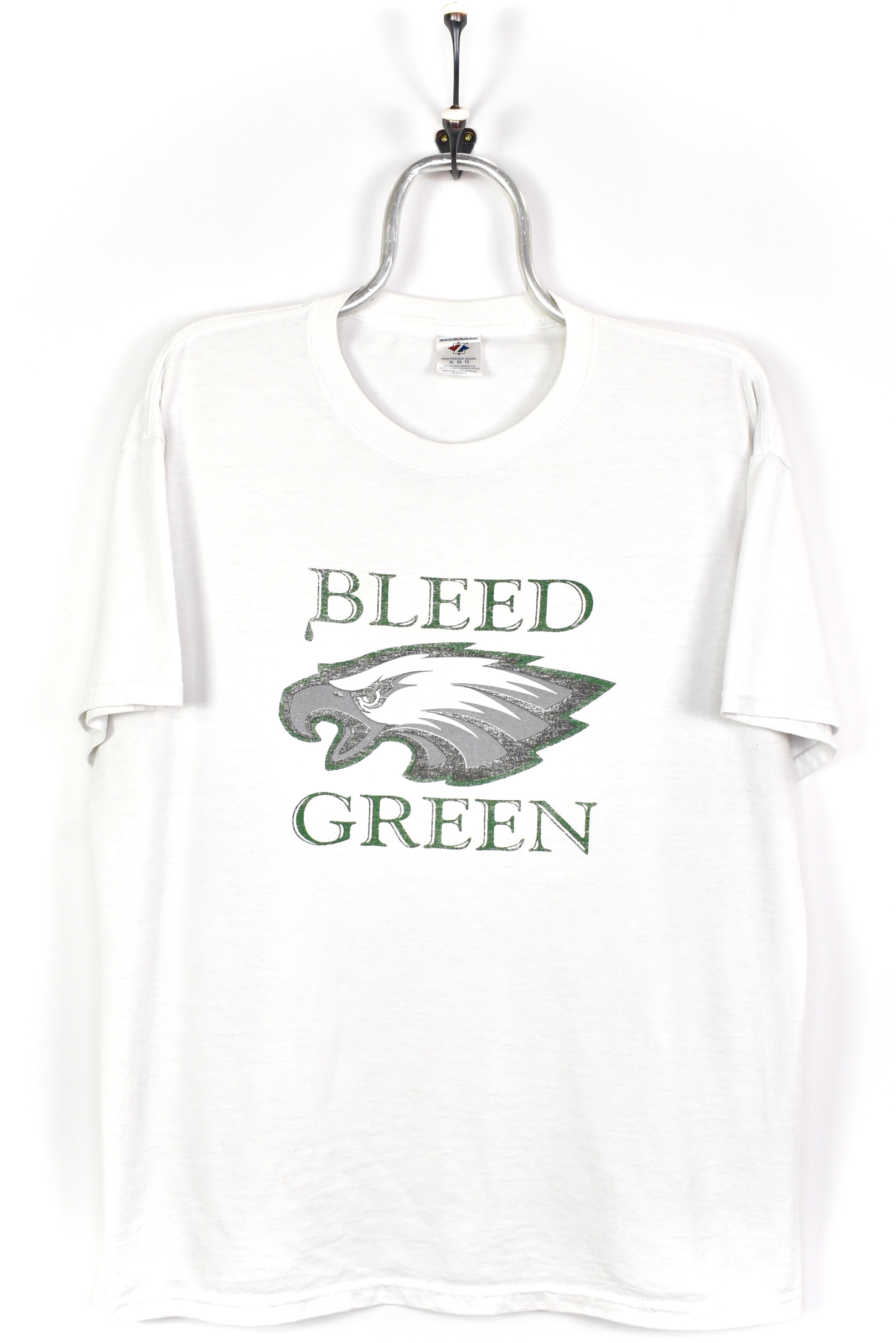 VINTAGE NFL PHILADELPHIA EAGLES WHITE T-SHIRT | XL PRO SPORT