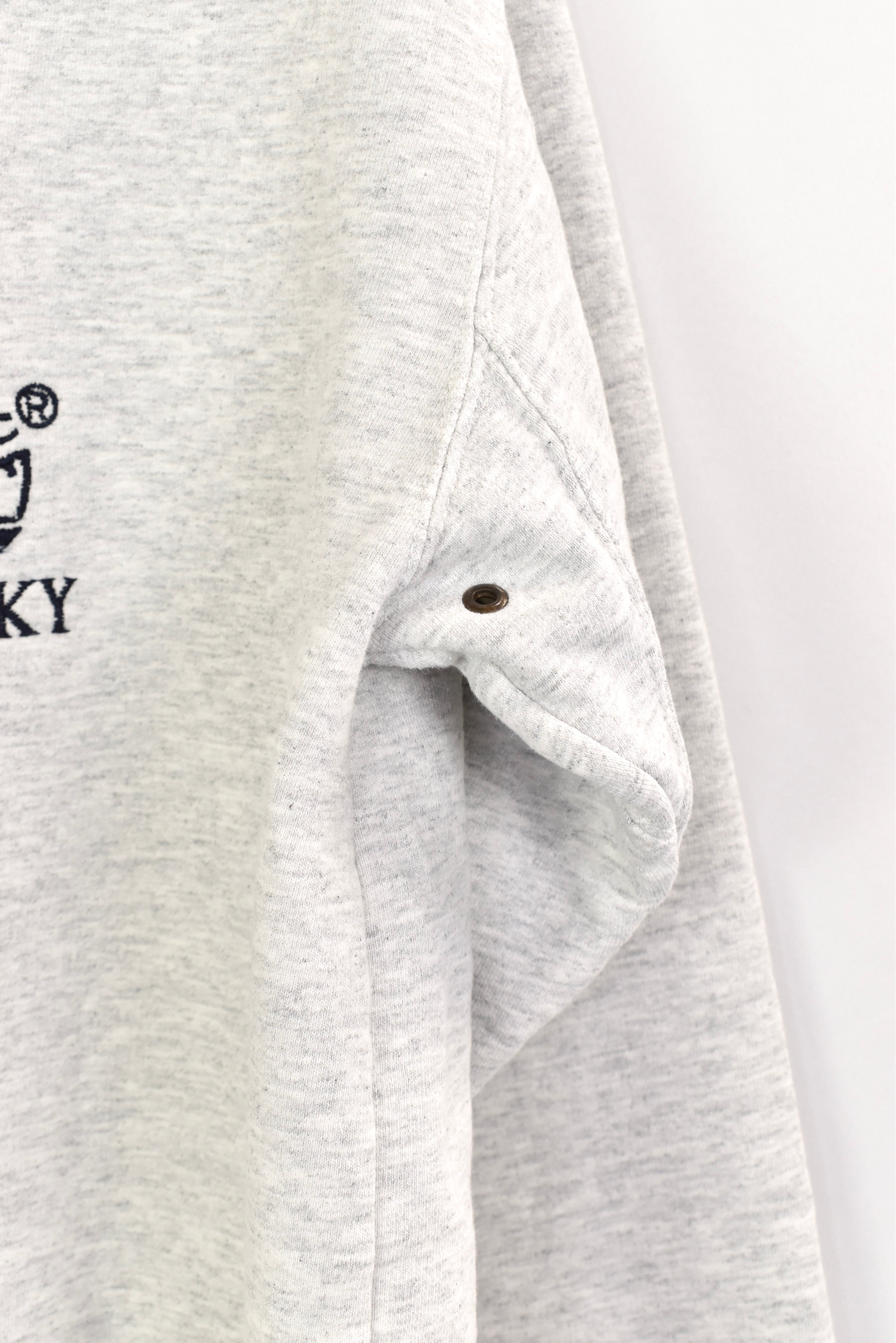 Vintage Timberland sweatshirt, long sleeve grey embroidered crewneck - AU L TIMBERLAND