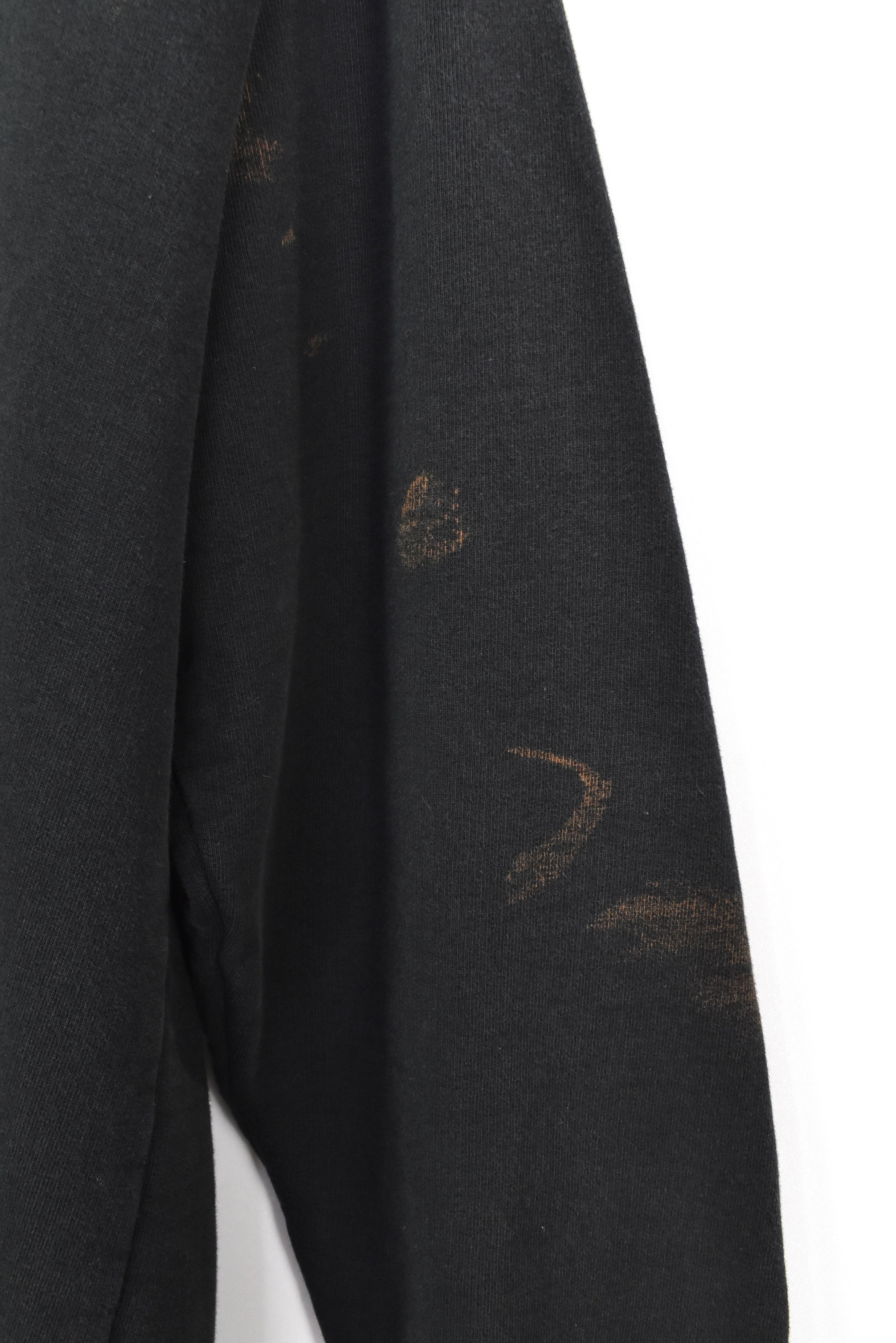 VINTAGE CATERPILLAR EMBROIDERED BLACK HOODIE | XXL OTHER