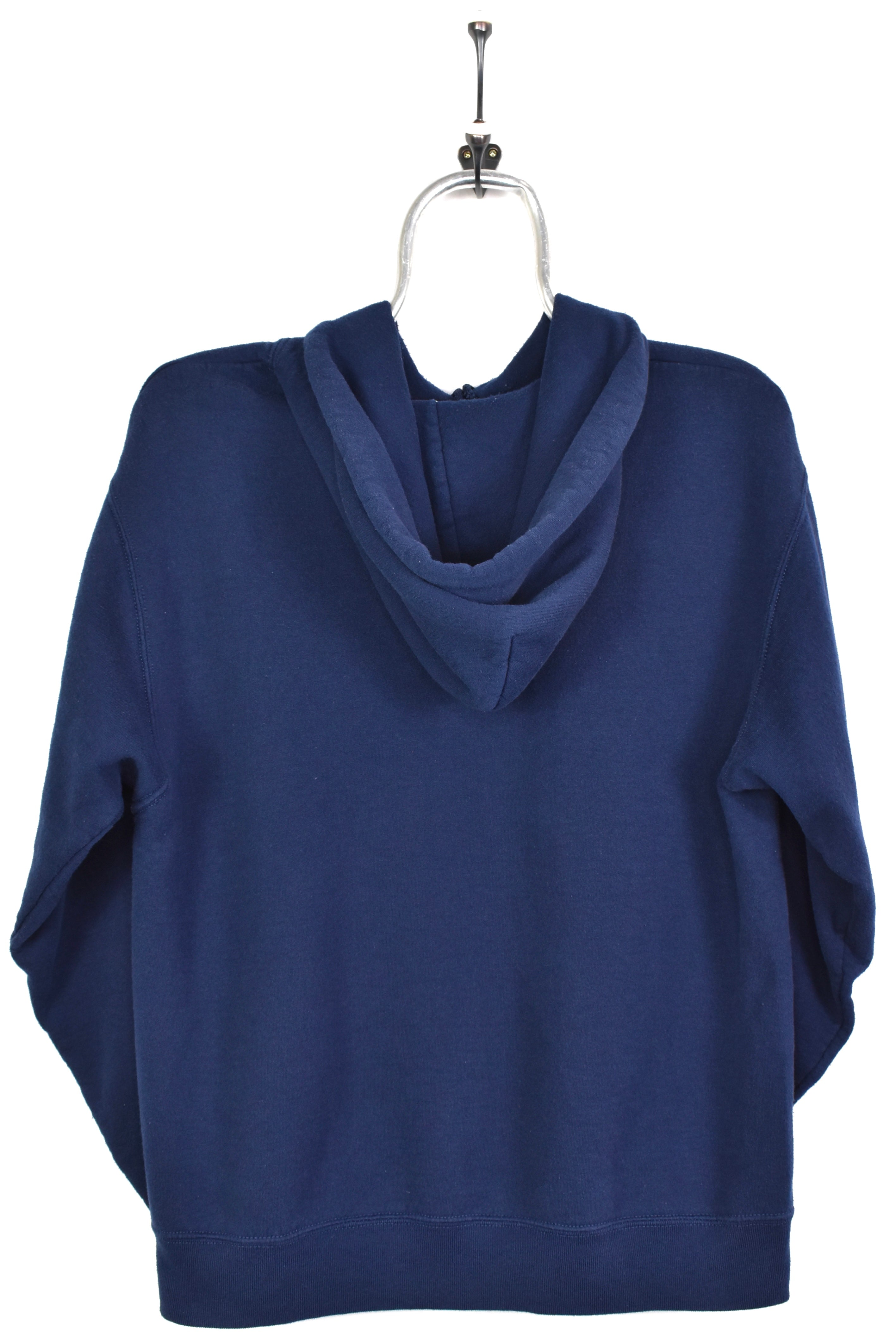 Vintage New England Patriots hoodie, NFL navy blue graphic sweatshirt - small PRO SPORT