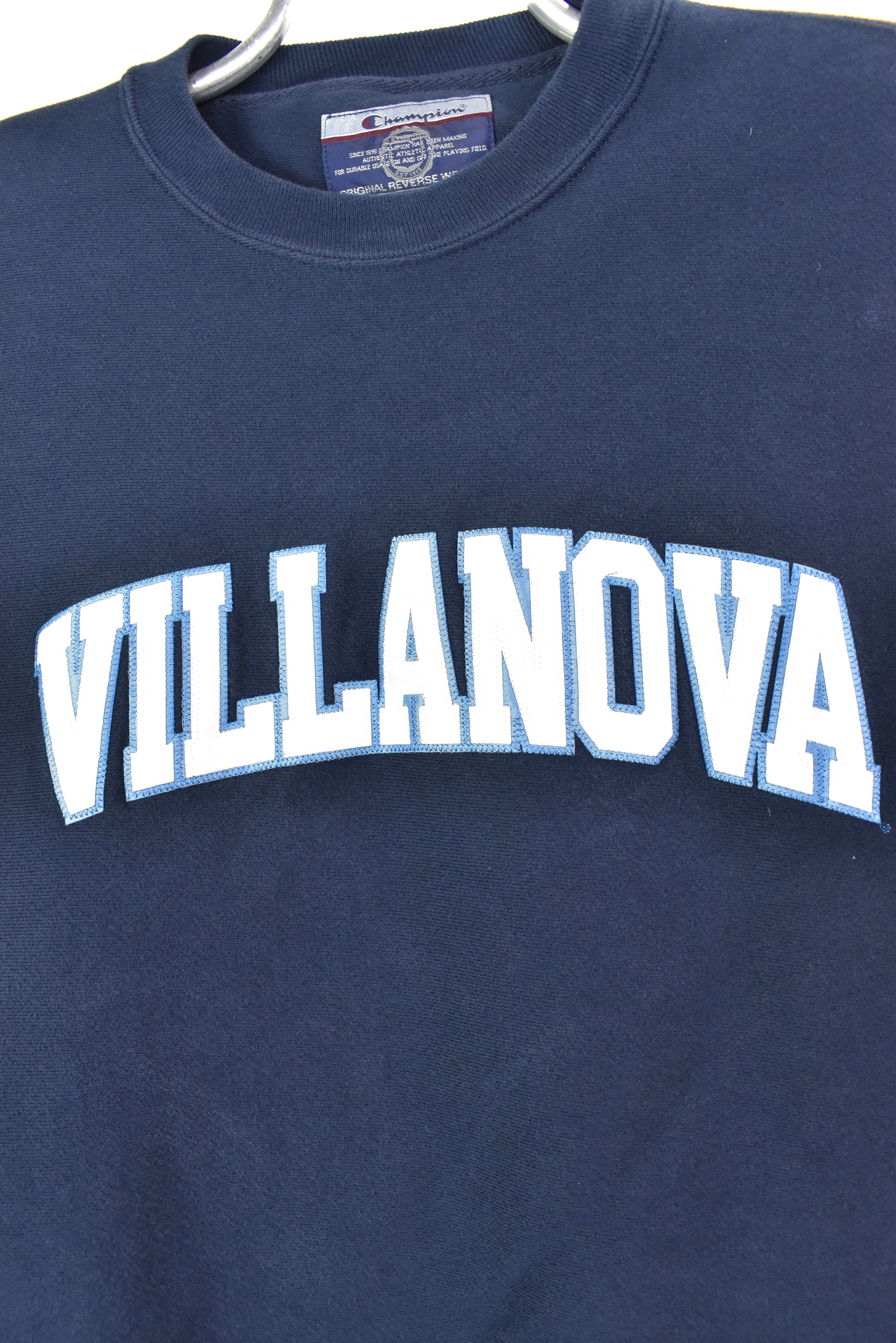 VINTAGE VILLANOVA UNIVERSITY NAVY SWEATSHIRT | XXL COLLEGE