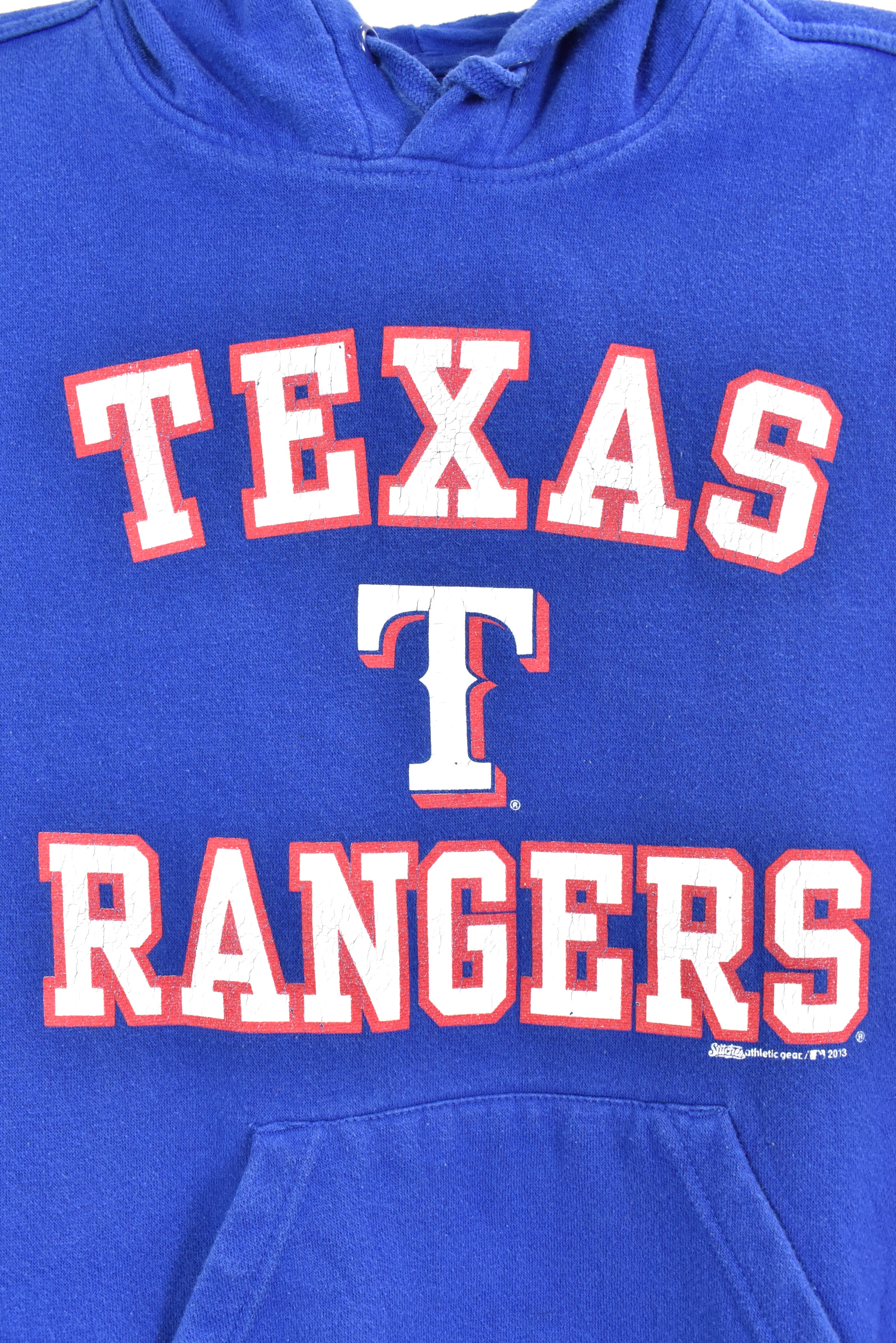 Vintage MLB Texas Rangers blue hoodie | Medium PRO SPORT