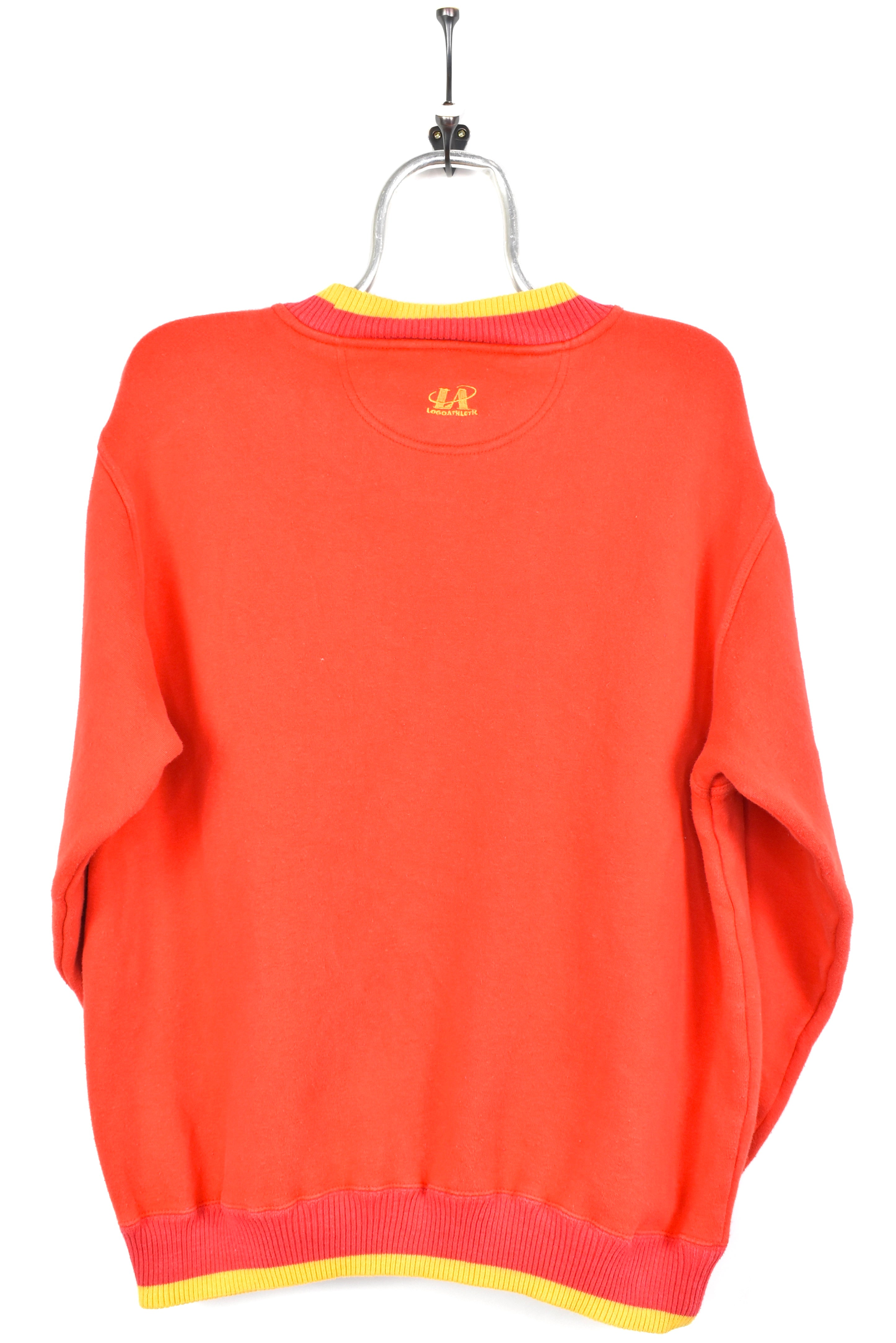 VINTAGE NBA ATLANTA HAWKS EMBROIDERED RED SWEATSHIRT | XL PRO SPORT