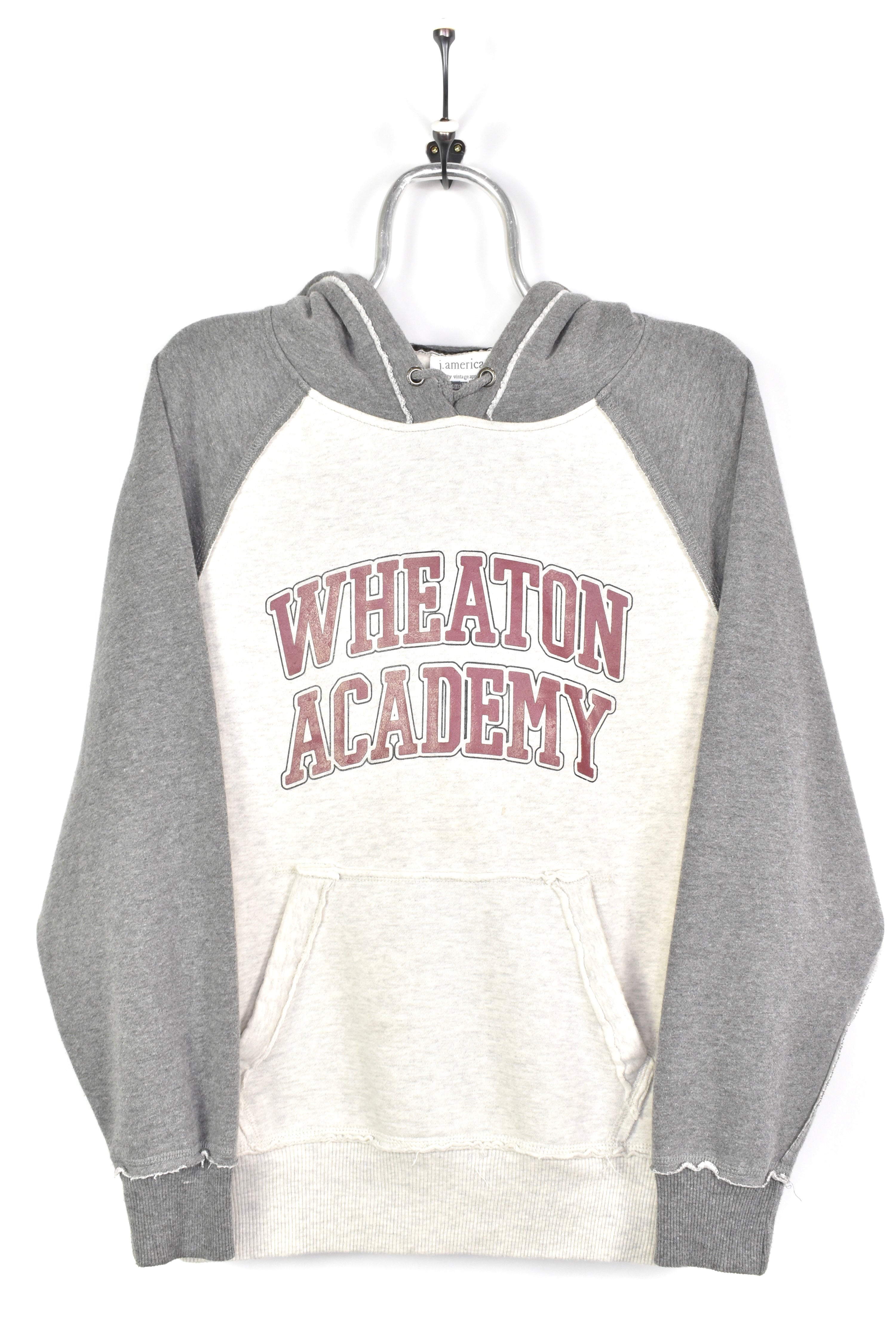 WHEATON COLLEGE GREY HOODIE | LARGE COLLEGE