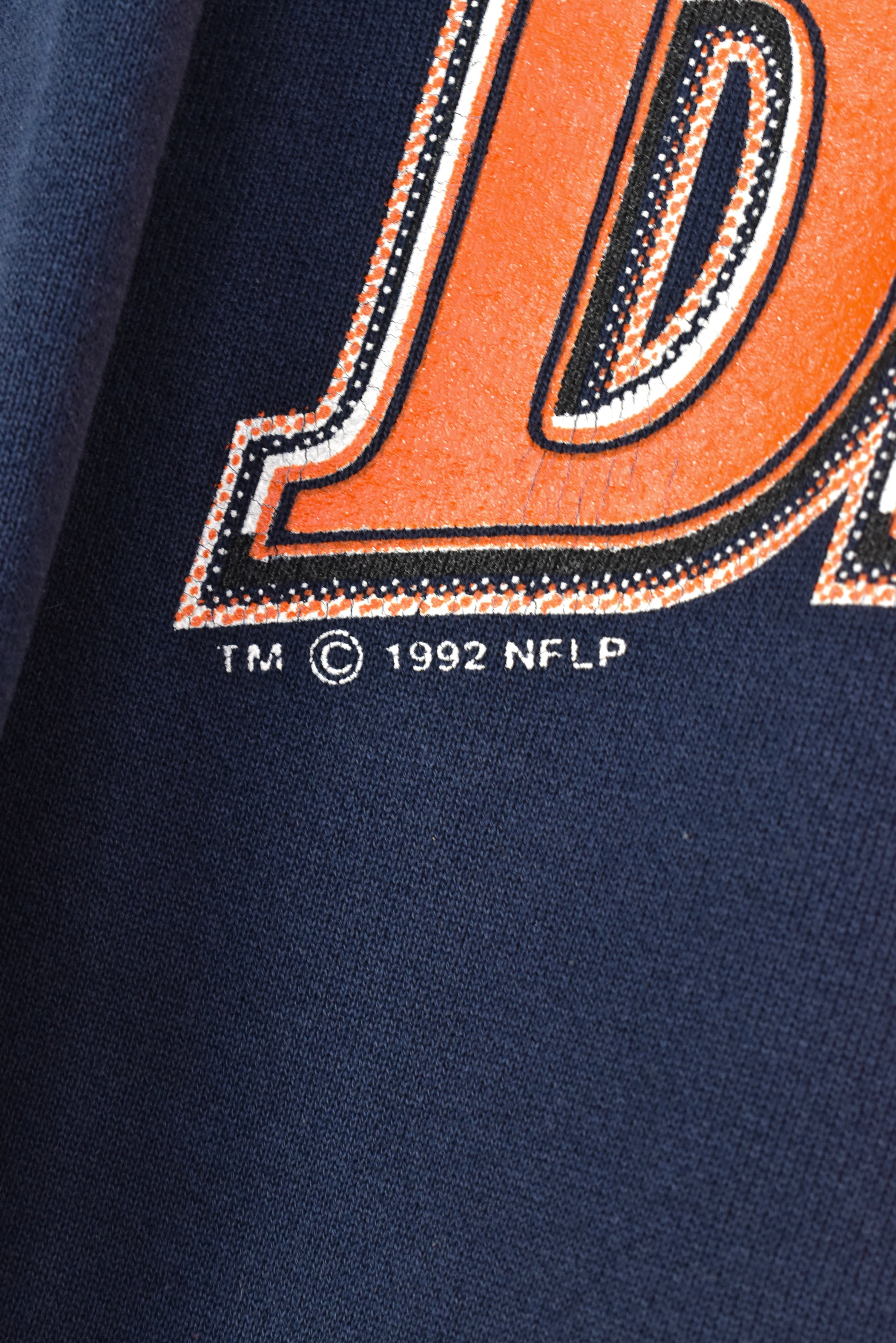 VINTAGE 1992 NFL CHICAGO BEARS NAVY SWEATSHIRT | MEDIUM PRO SPORT