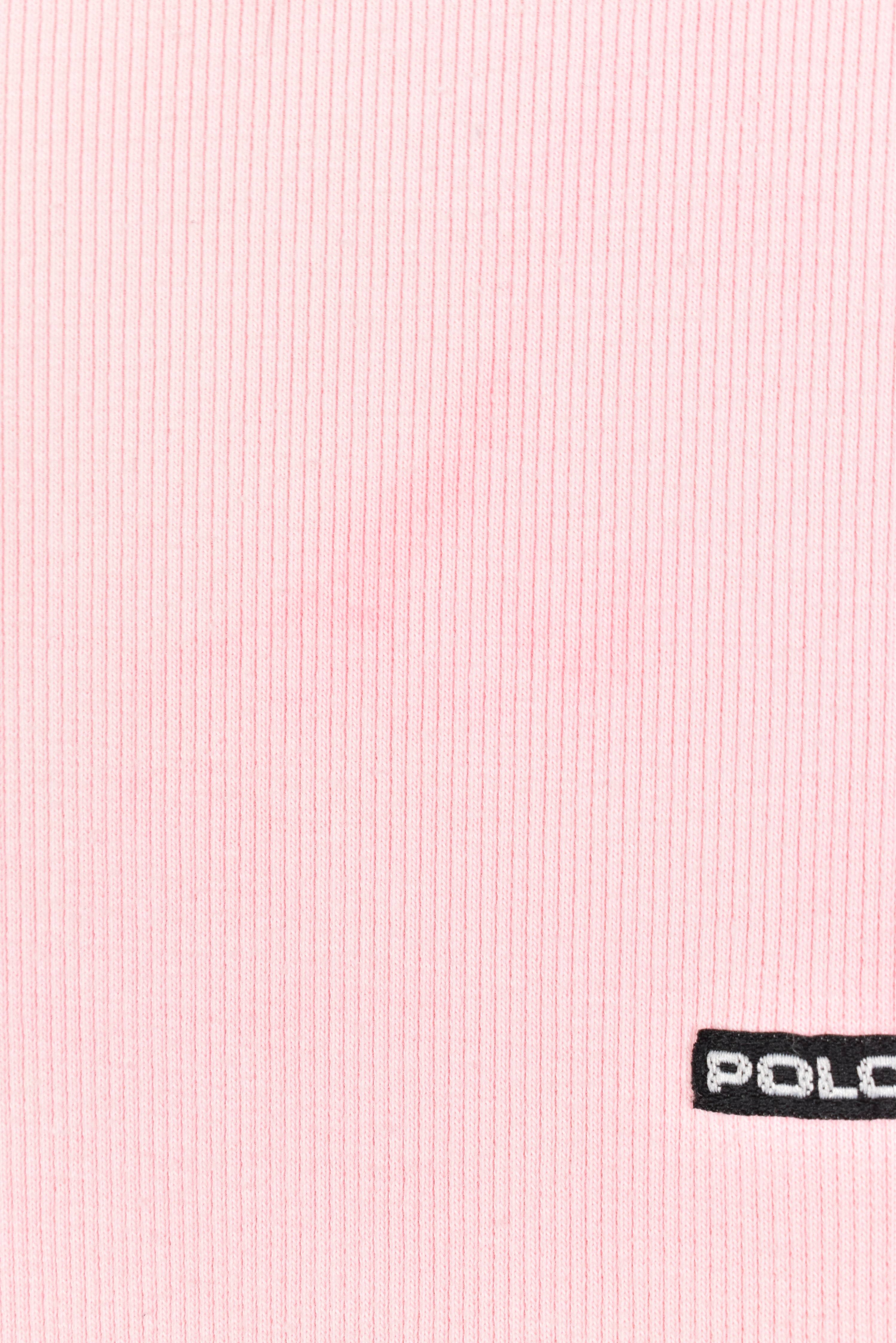 VINTAGE WOMEN'S RALPH LAUREN PINK TURTLENECK SWEATSHIRT | XL RALPH LAUREN