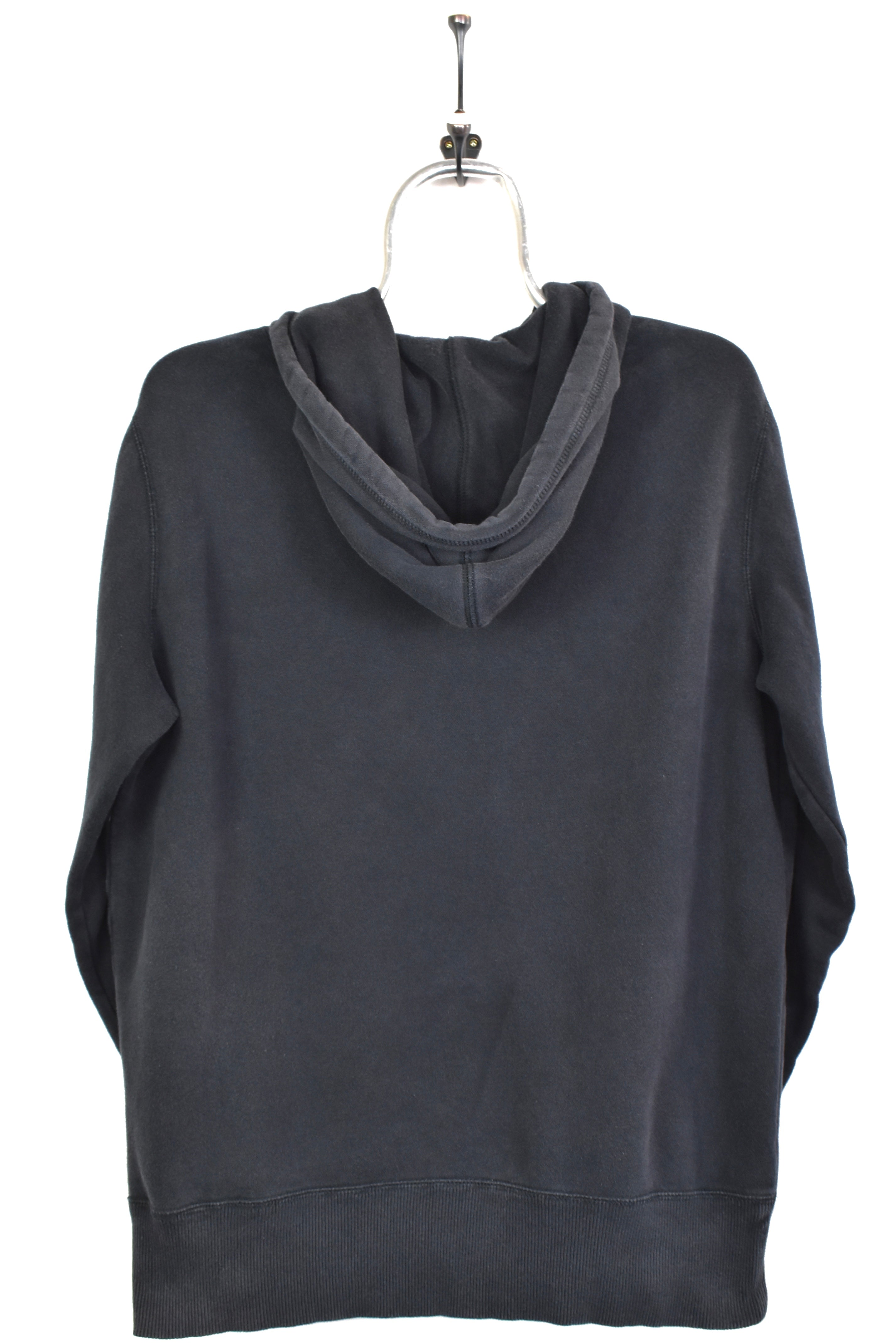 Vintage Nike hoodie, long sleeve embroidered sweatshirt - medium, black NIKE