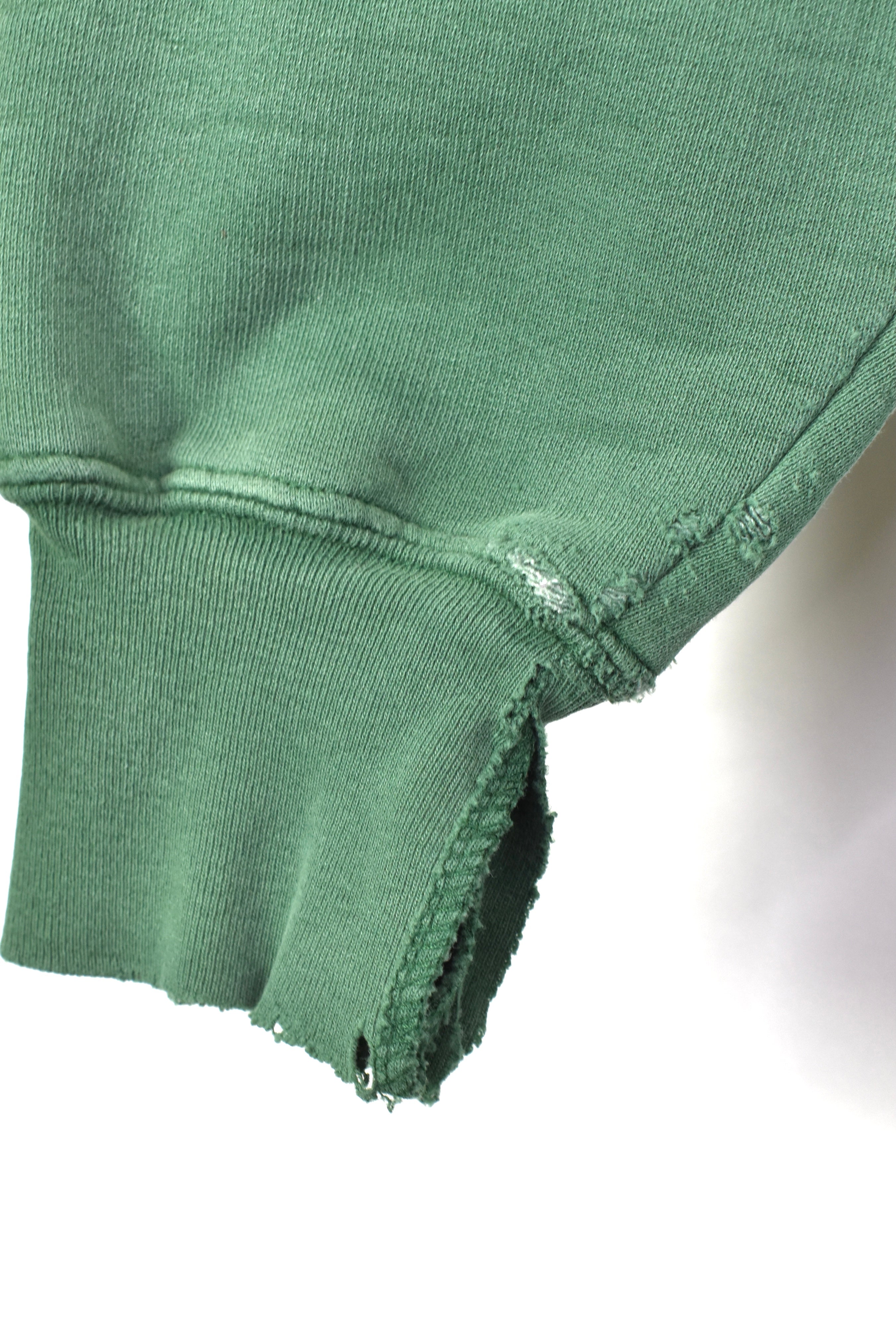 Vintage wright state university embroidered green sweatshirt | medium COLLEGE