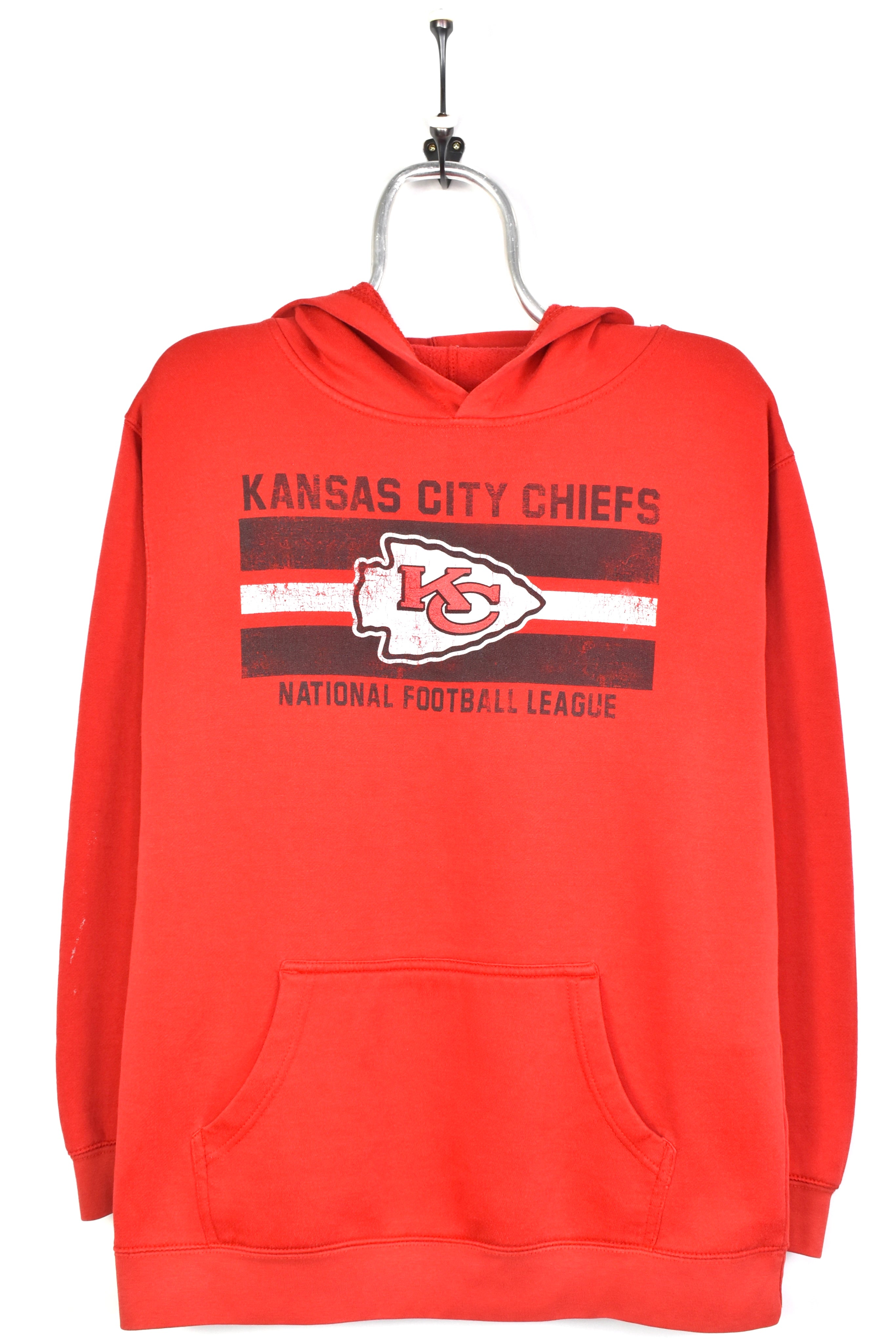 Modern Kansas City Chiefs hoodie, NFL graphic sweatshirt - large, red PRO SPORT