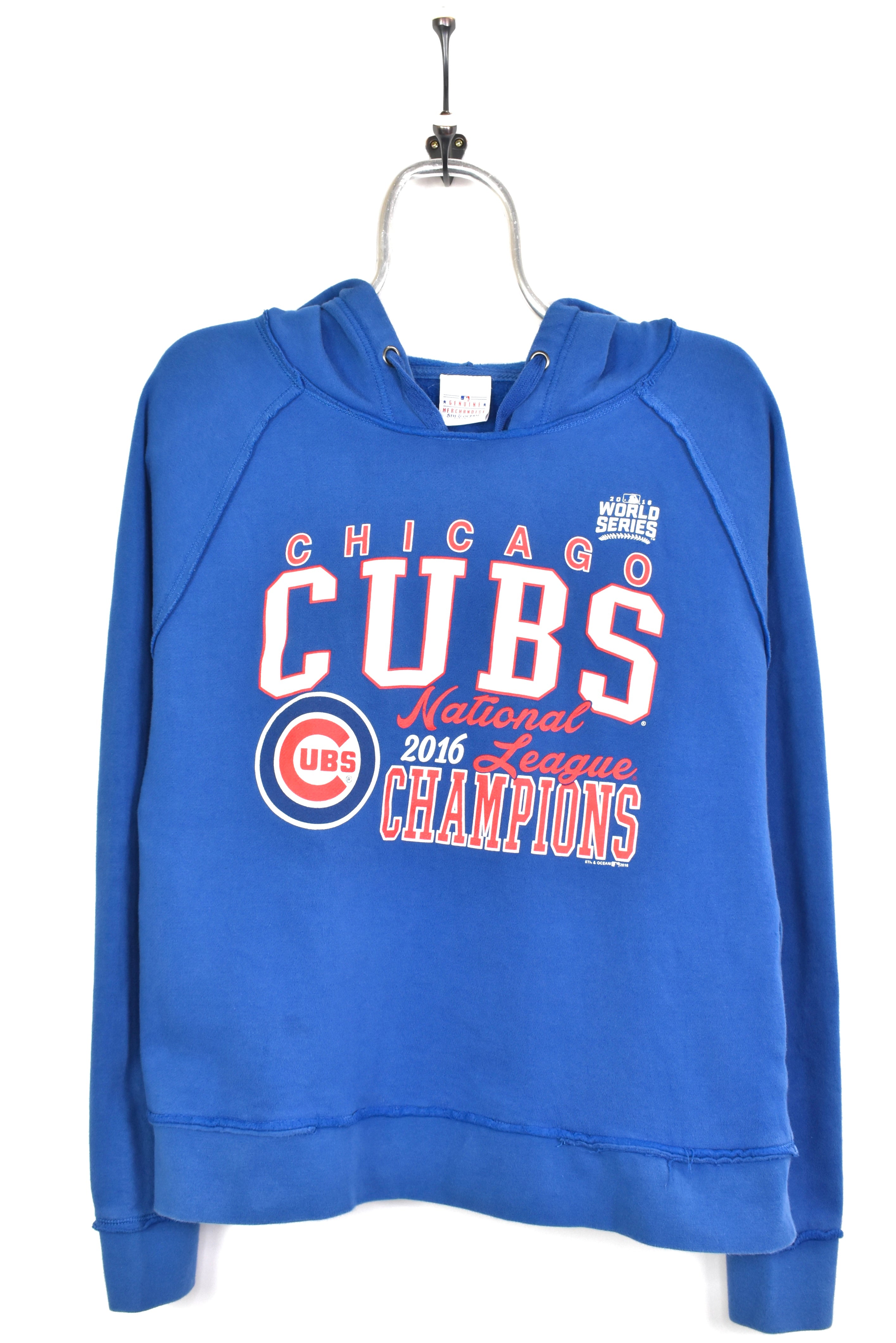 Modern Women's 2016 MLB Chicago Cubs blue hoodie | Medium PRO SPORT