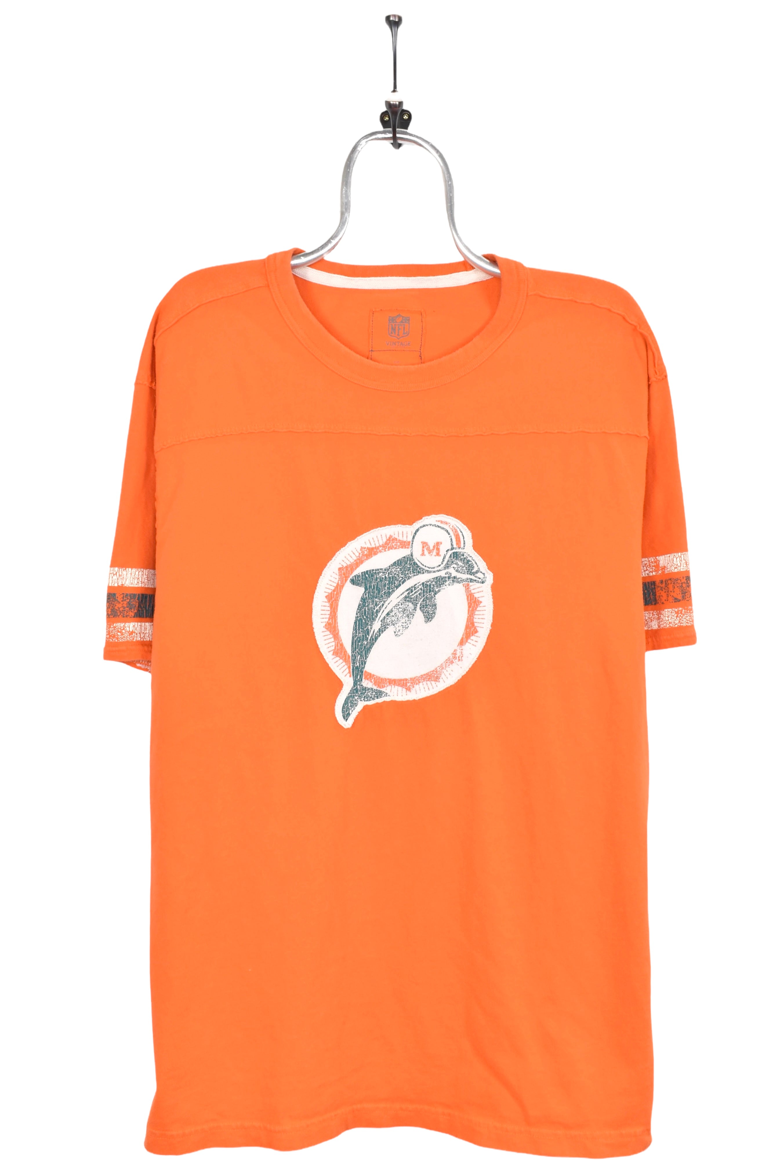 Vintage Miami Dolphins shirt, NFL orange graphic tee - AU XL PRO SPORT