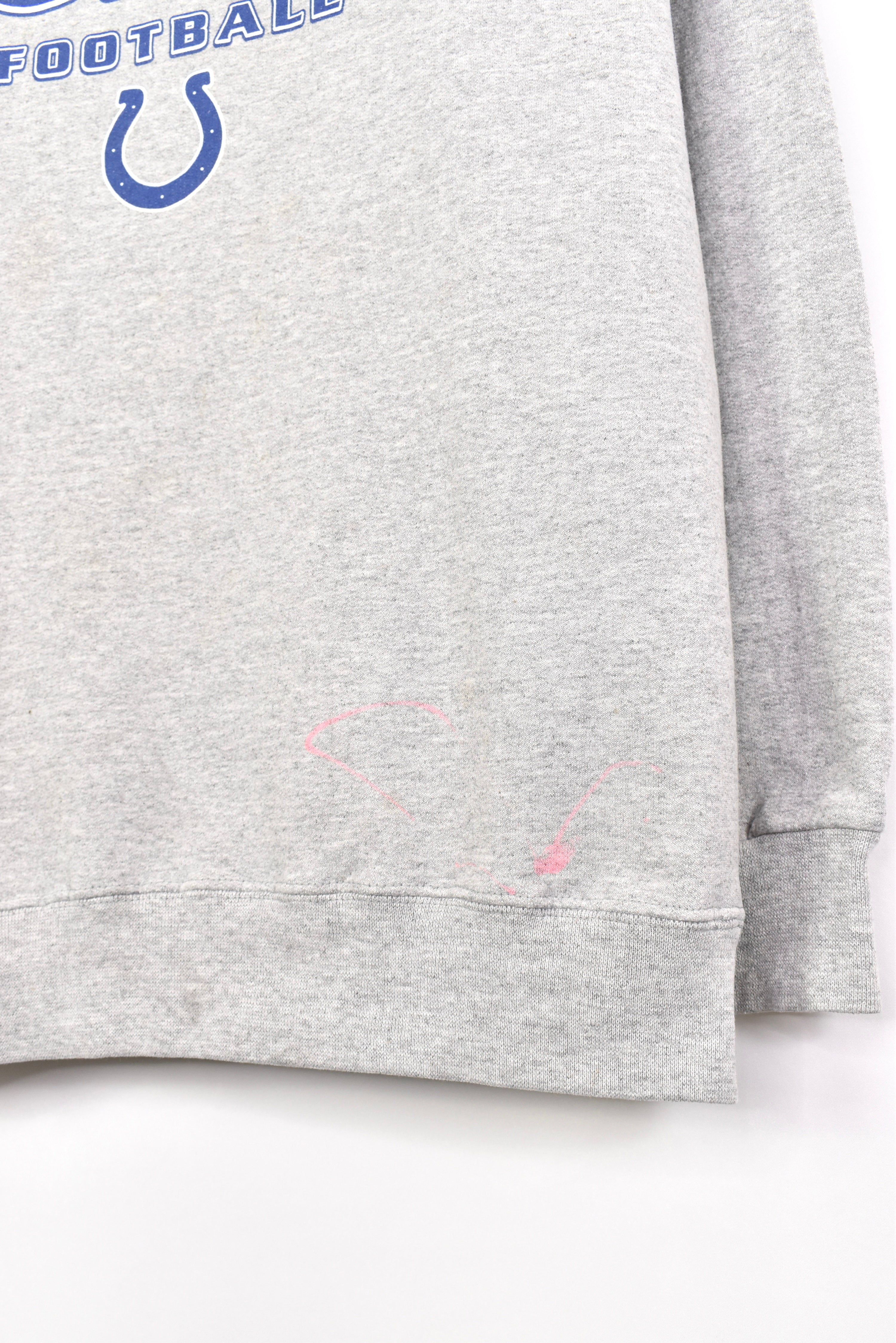 Vintage NFL Indianapolis Colts grey sweatshirt | Large PRO SPORT