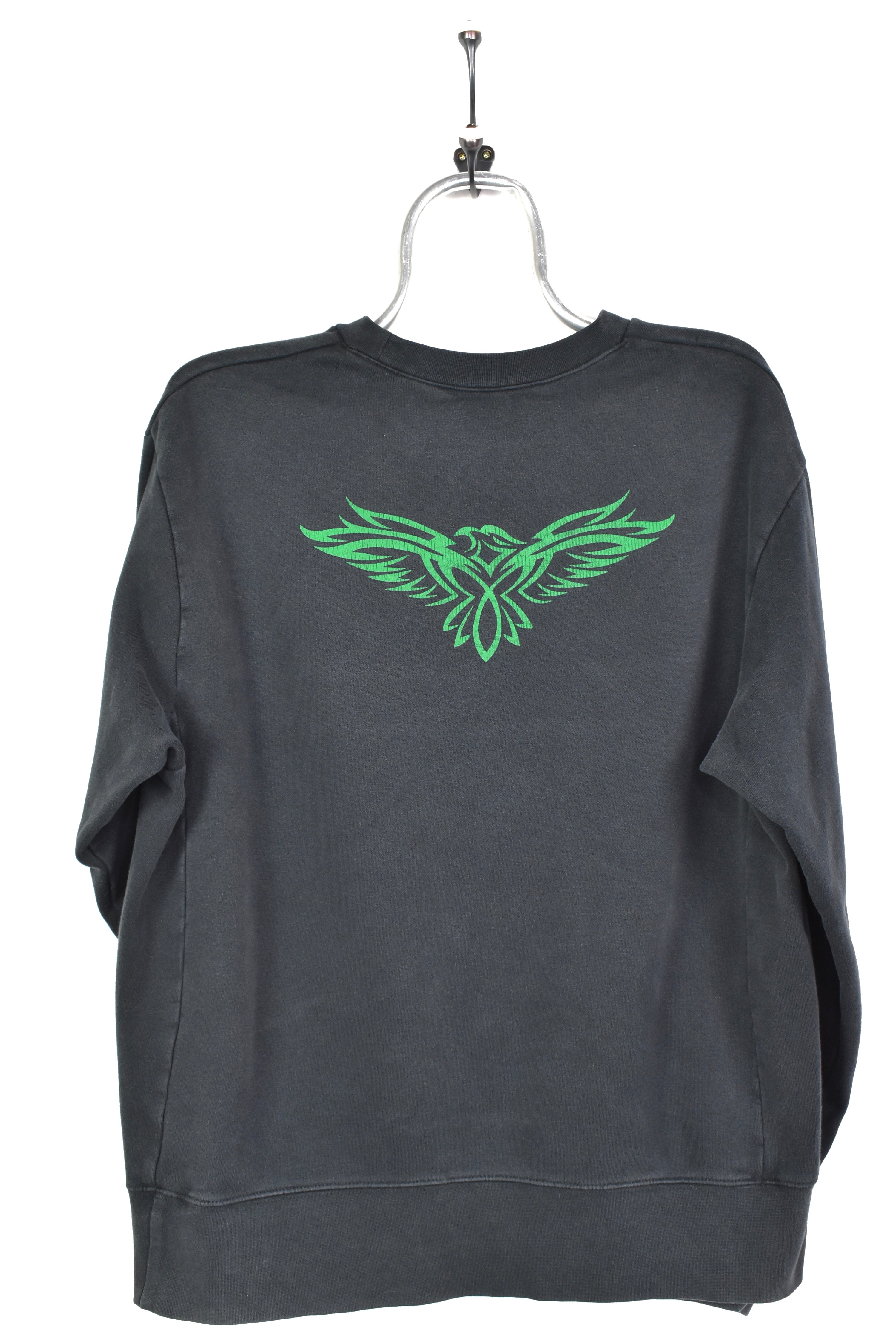 VINTAGE WEST DEPTFORD HIGH SCHOOL BLACK SWEATSHIRT | LARGE COLLEGE