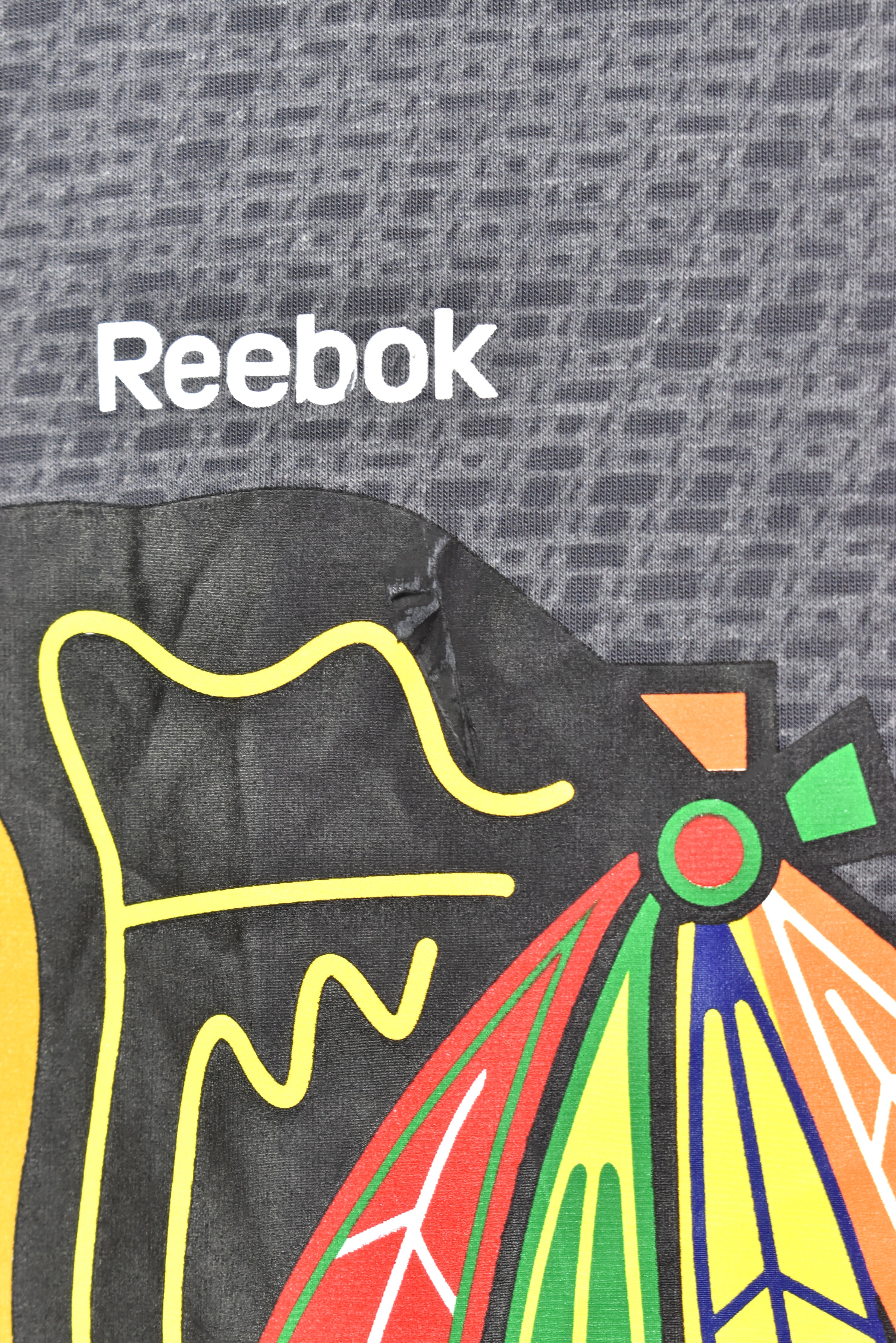 Modern Chicago Blackhawks shirt, NHL ice hockey tee | Medium, grey PRO SPORT