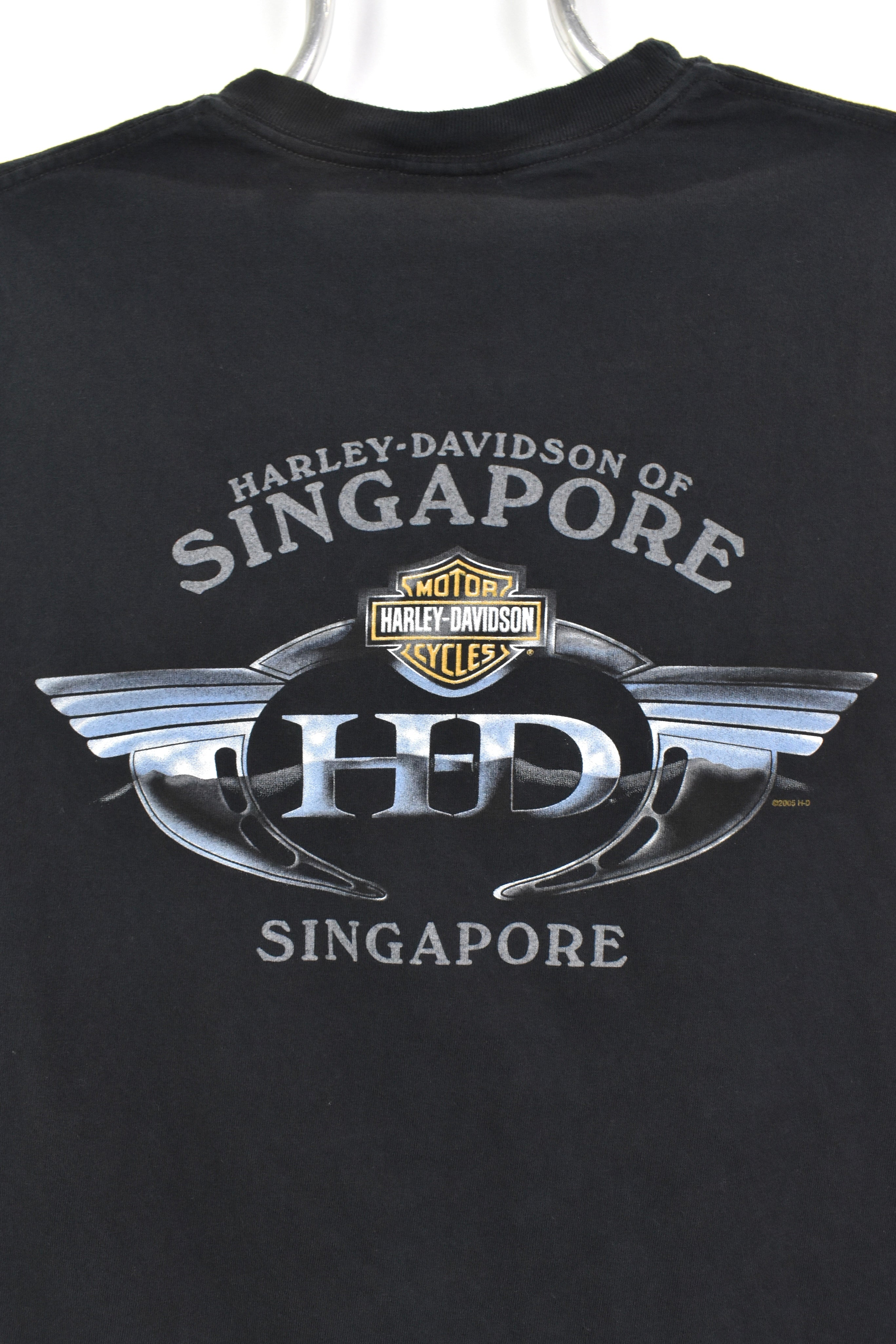 Vintage Harley Davidson shirt, motorcycle biker graphic tee - XL, black HARLEY DAVIDSON