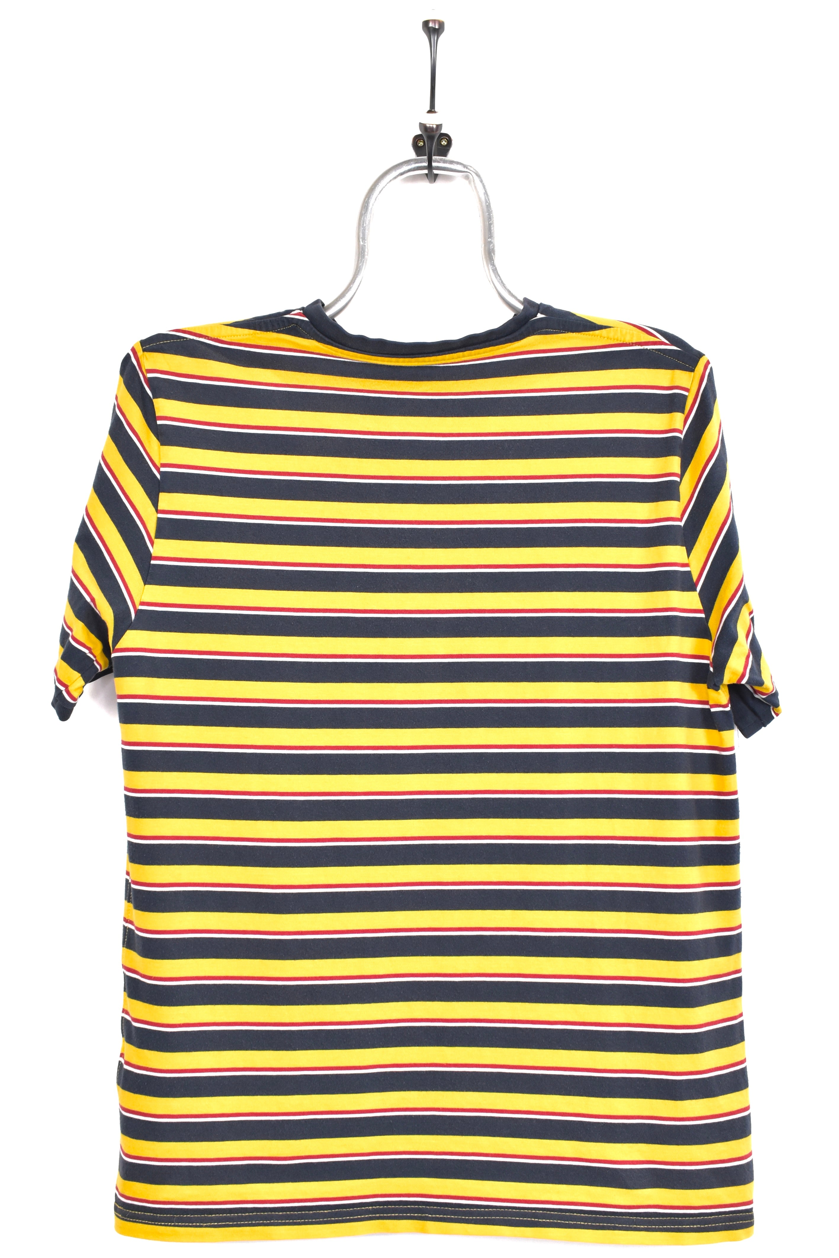 Vintage Nike shirt, striped embroidered tee - AU S NIKE