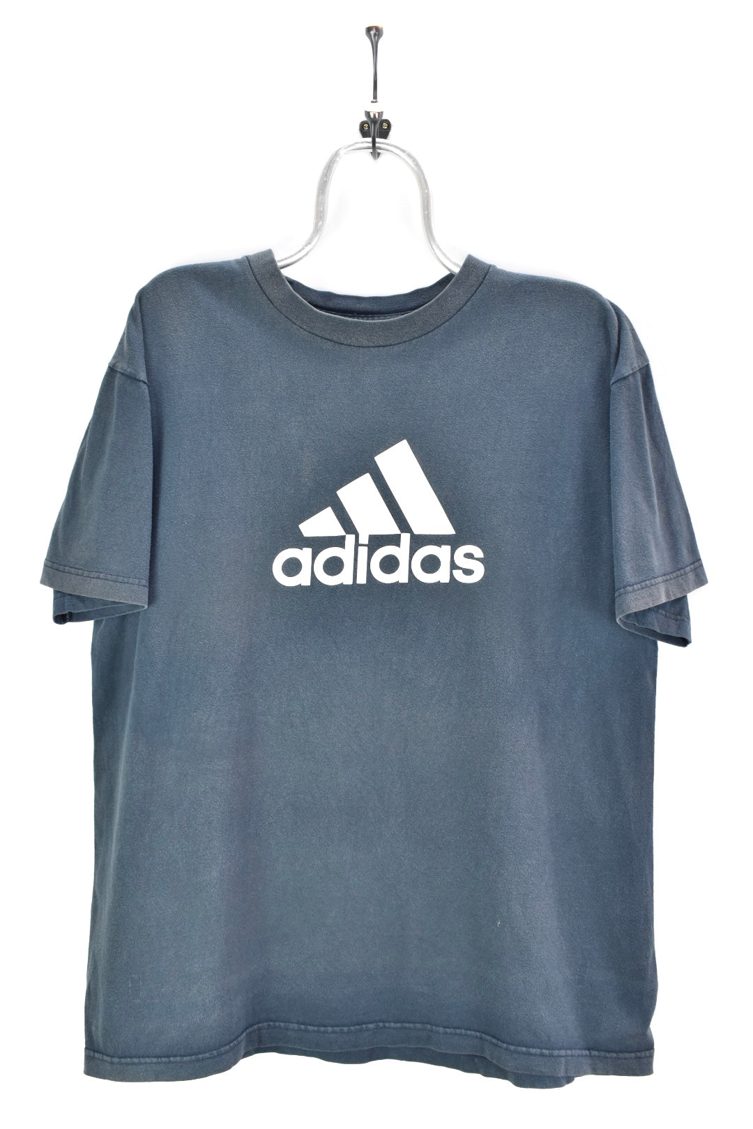 VINTAGE ADIDAS BLACK T-SHIRT | LARGE ADIDAS