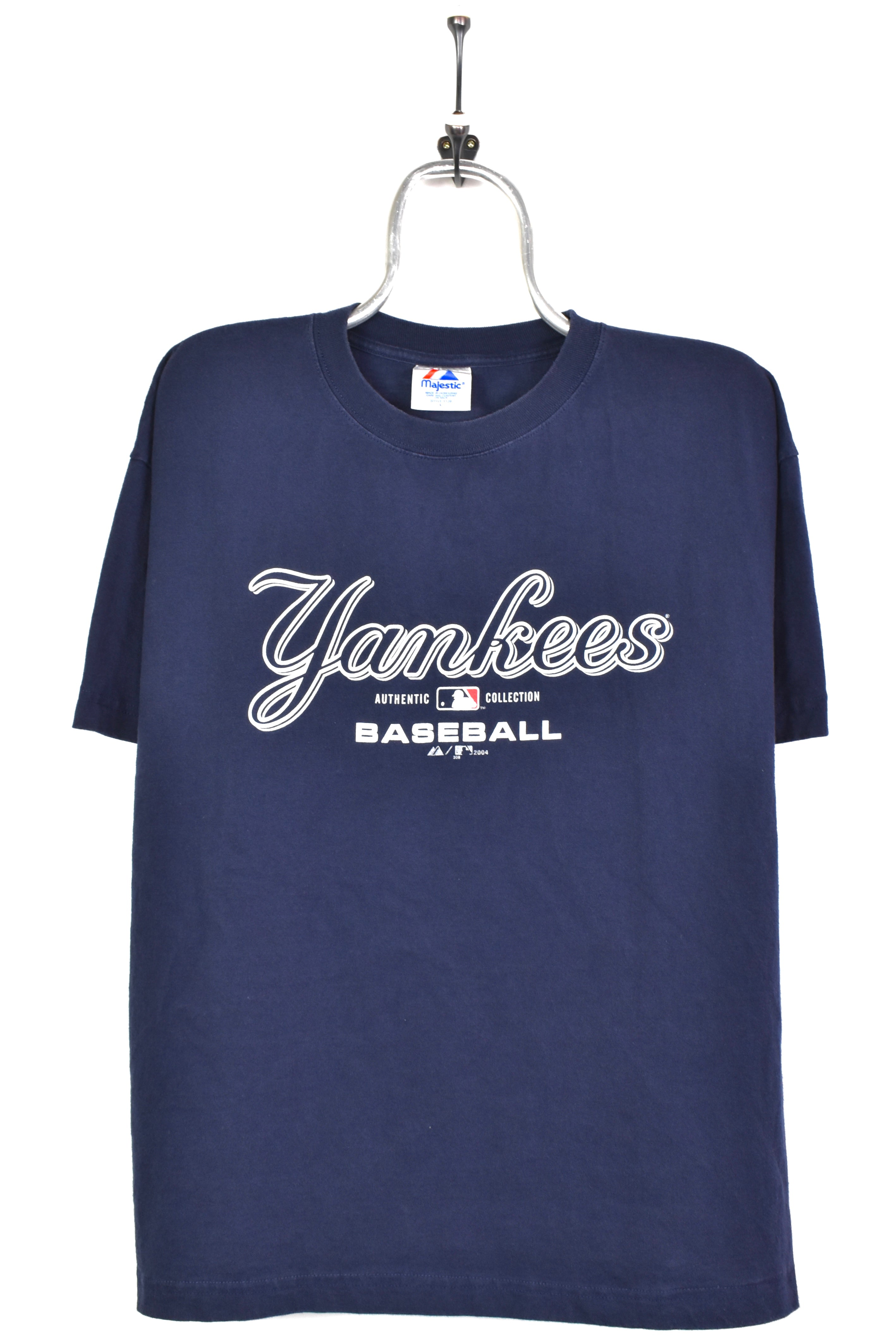 Vintage New York Yankees shirt, MLB navy blue graphic tee - AU L PRO SPORT