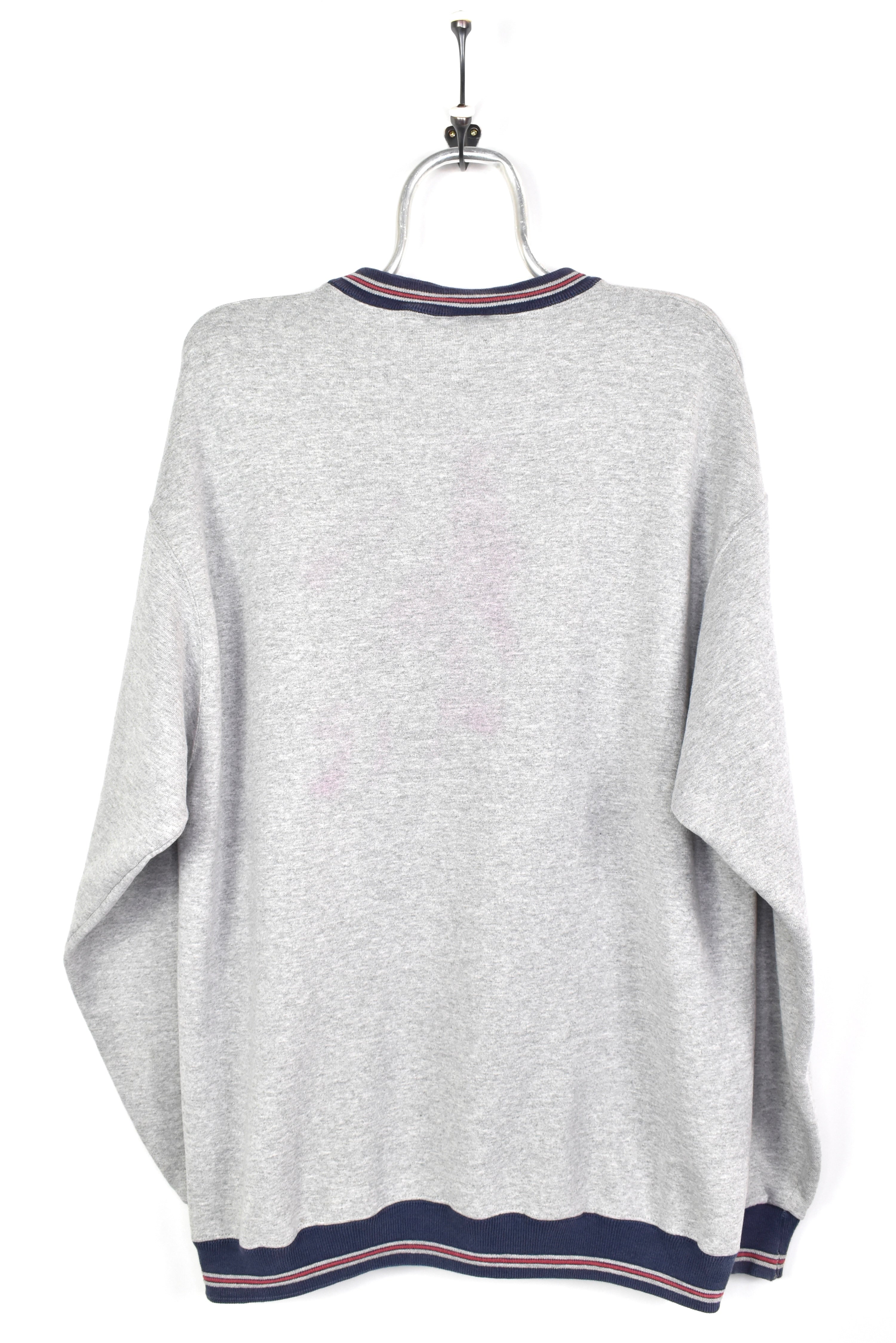 VINTAGE WILSON EMBROIDERED GREY SWEATSHIRT | XL WILSON