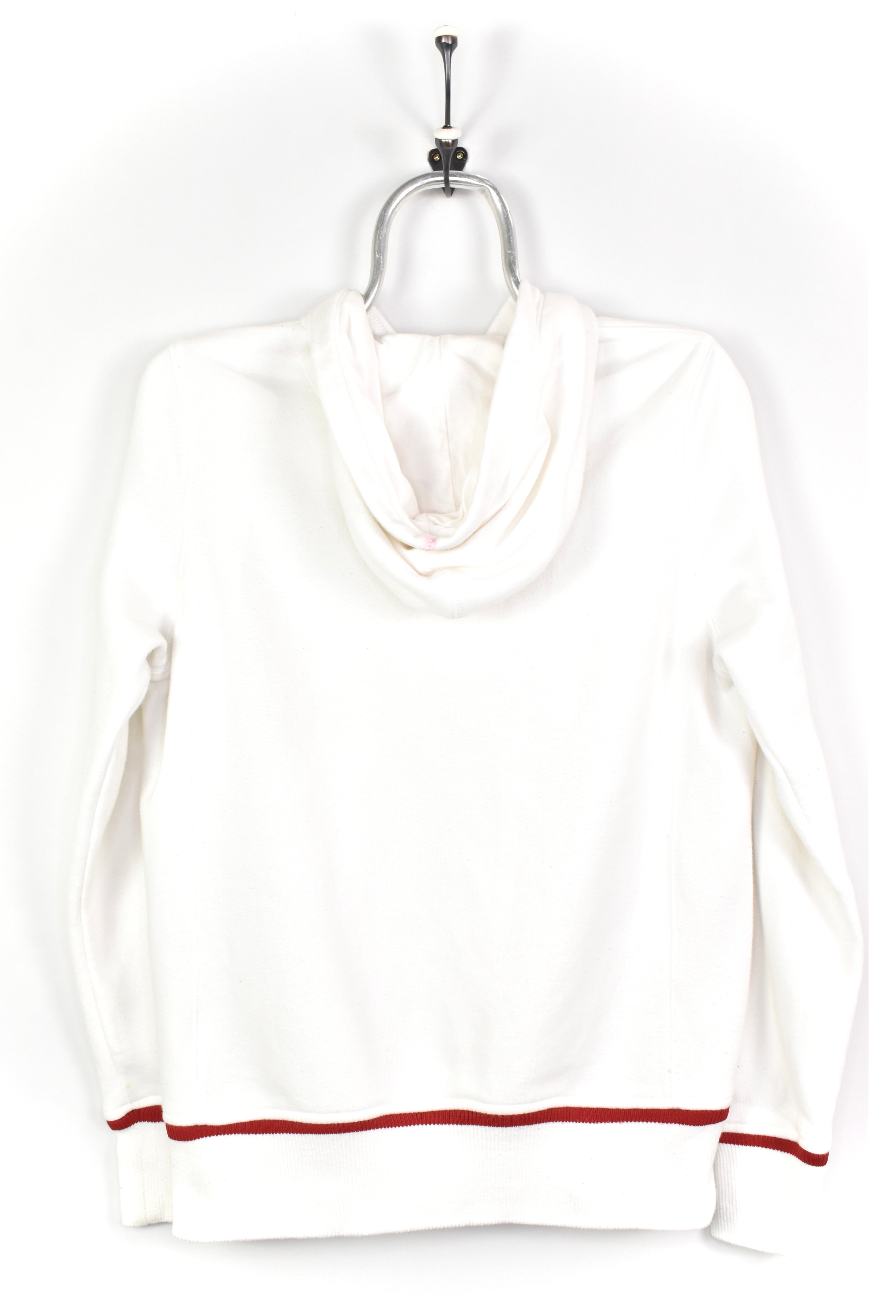 VINTAGE MLB BOSTON RED SOX EMBROIDERED WHITE HOODIE | MEDIUM PRO SPORT