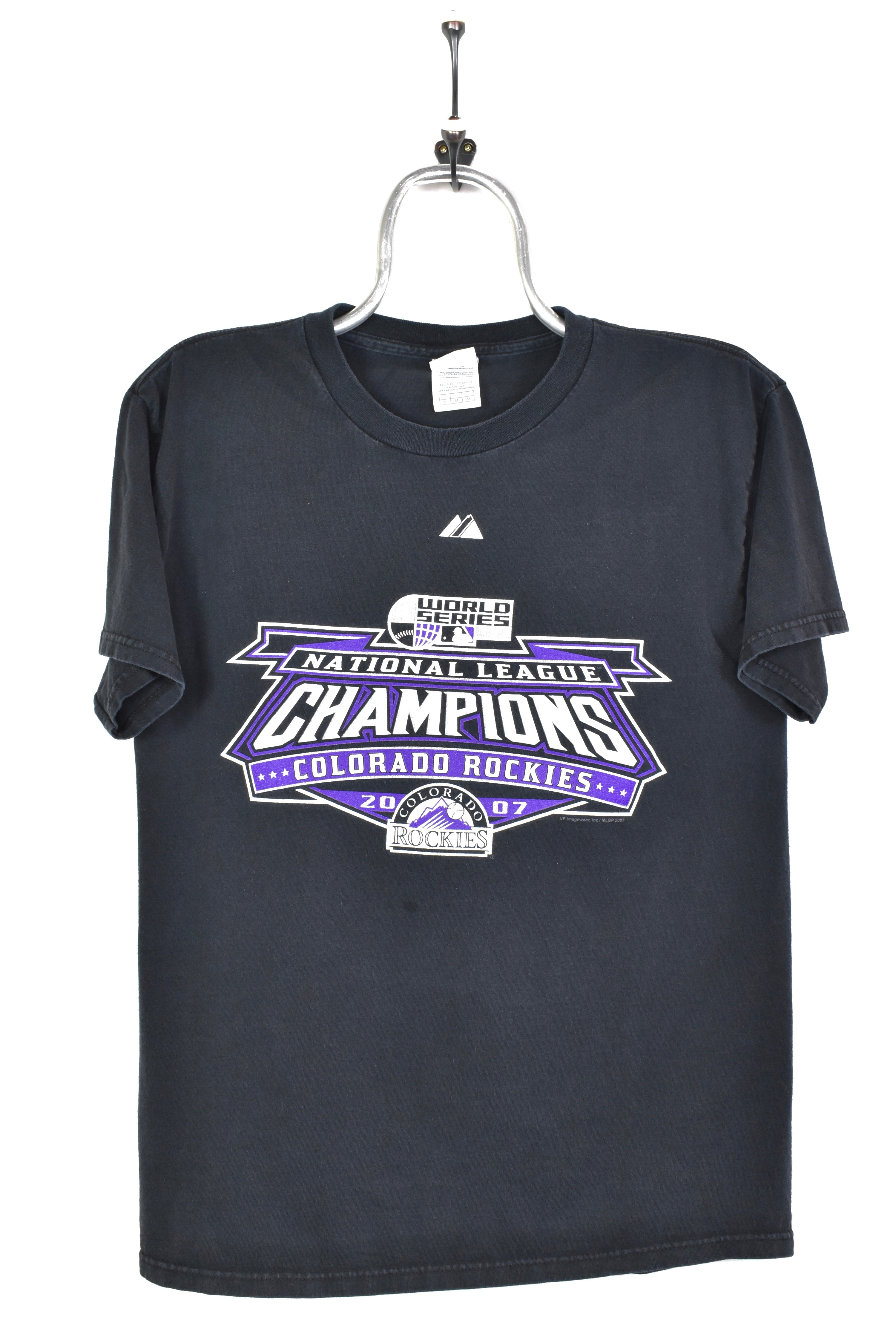 MLB COLORADO ROCKIES BLACK T-SHIRT | MEDIUM PRO SPORT