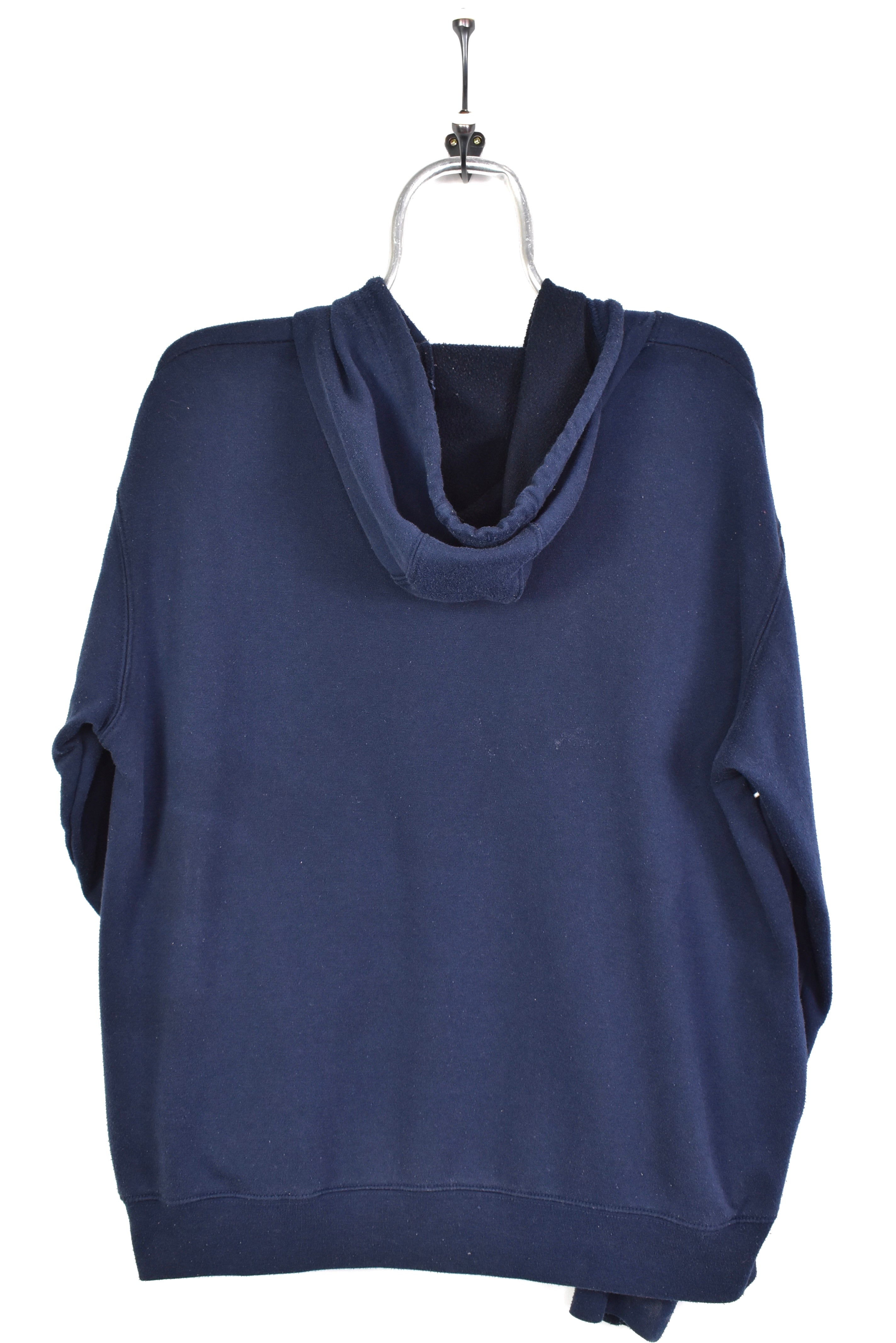 Vintage fila embroidered navy hoodie | large FILA