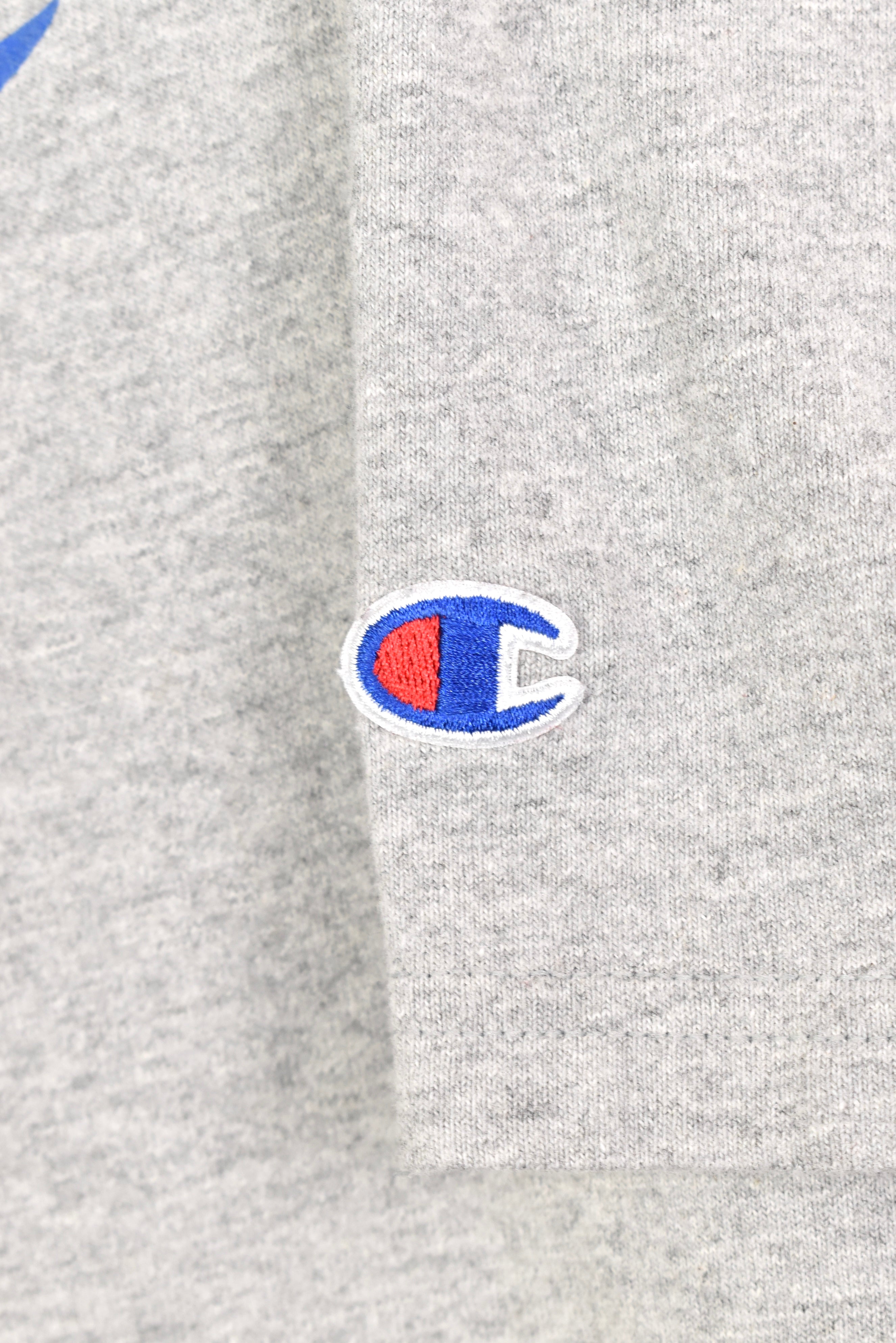 Modern Champion shirt, short sleeve graphic tee - medium, grey CHAMPION