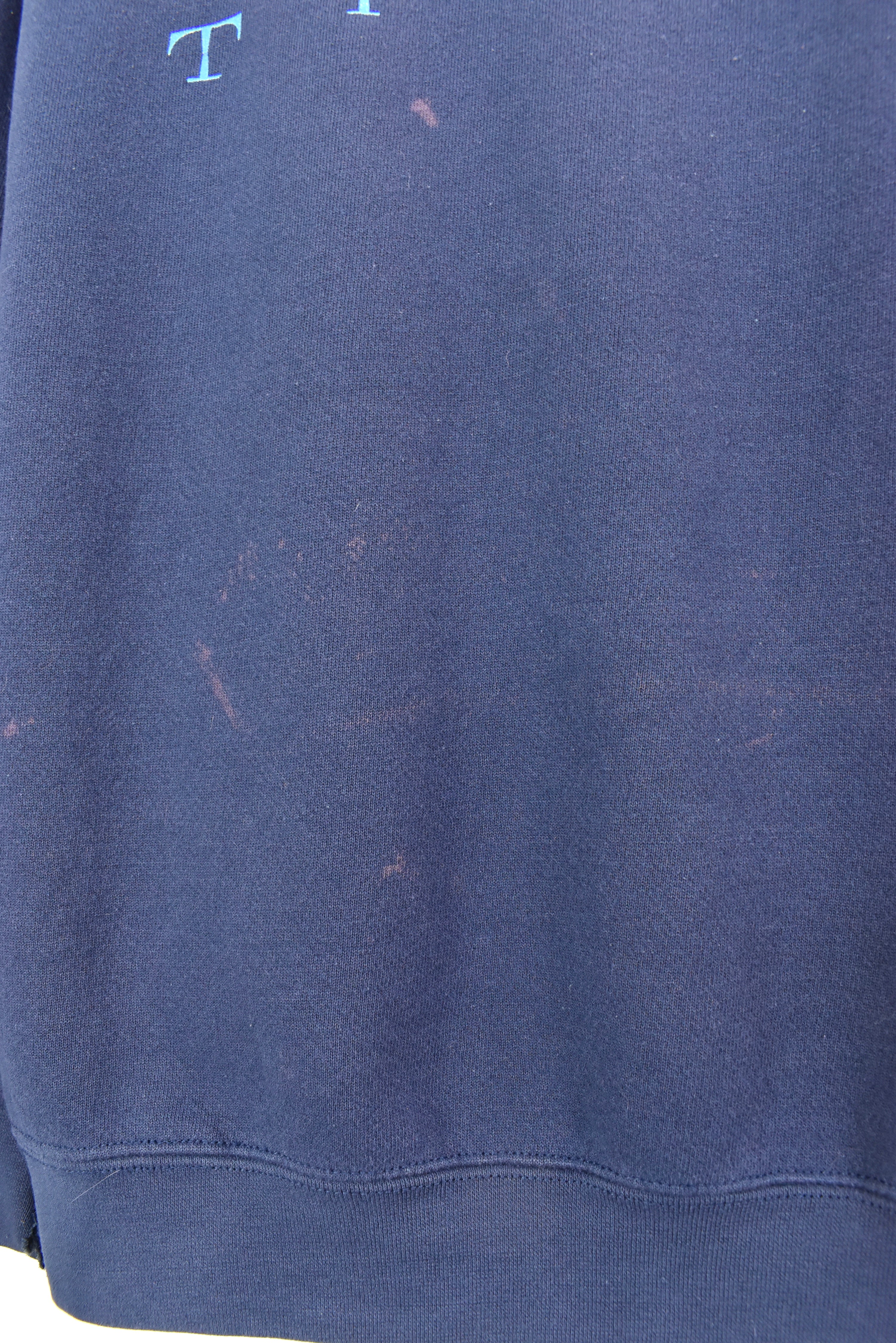 VINTAGE DISNEY TIGGER NAVY SWEATSHIRT | LARGE DISNEY / CARTOON