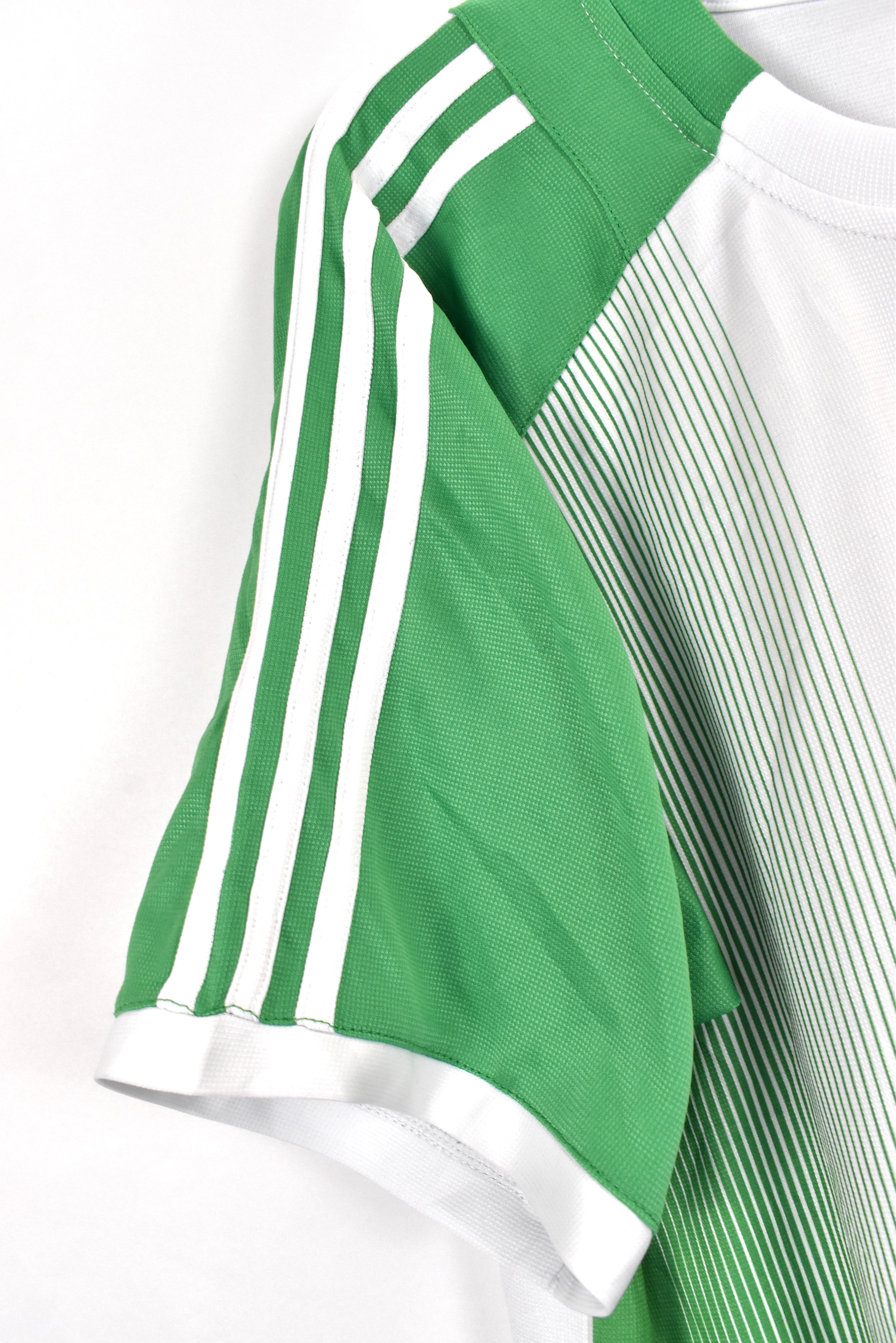 Vintage Adidas shirt, athletic soccer embroidered tee - AU L ADIDAS