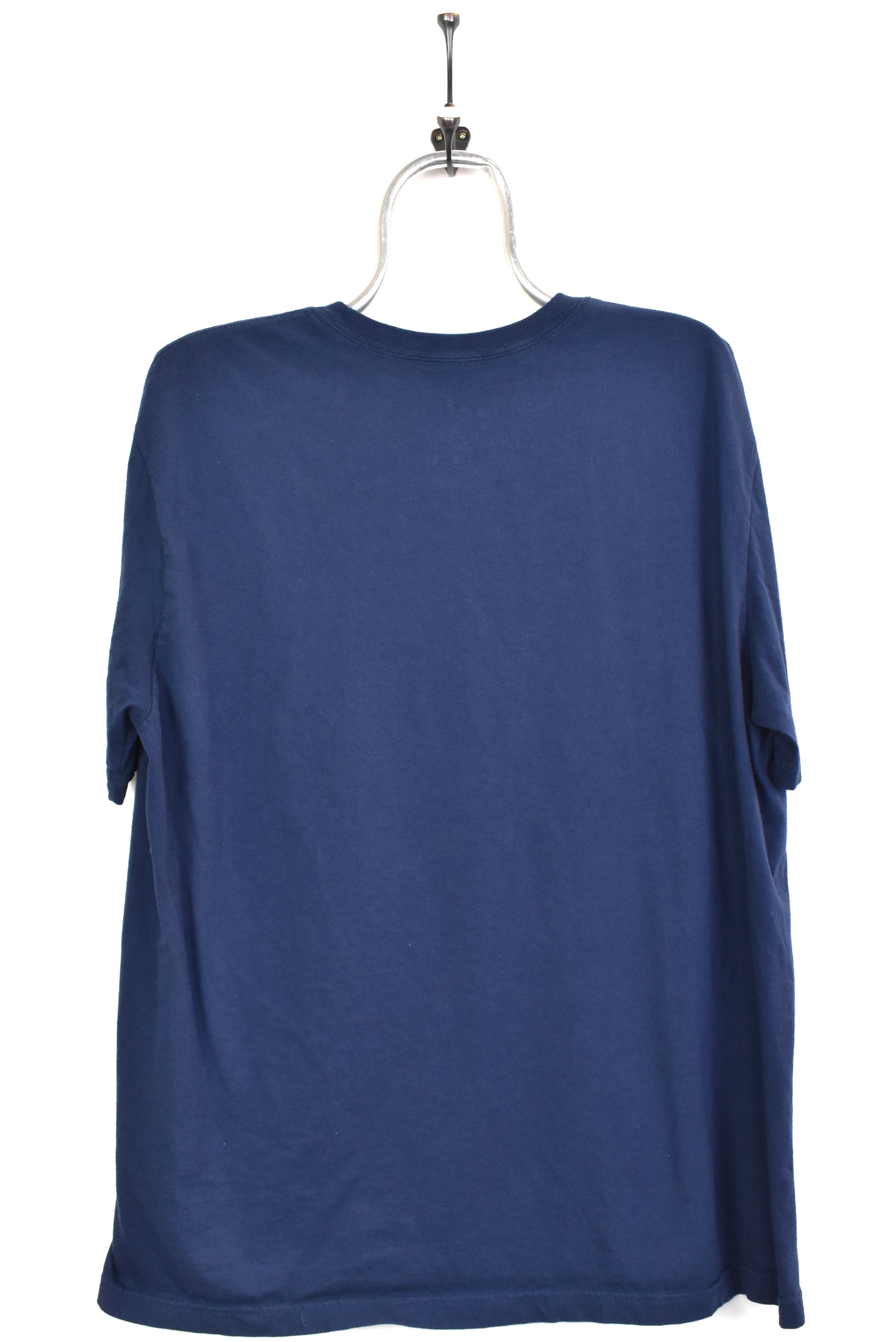 Modern Nike shirt , short sleeve navy blue graphic tee - AU L NIKE