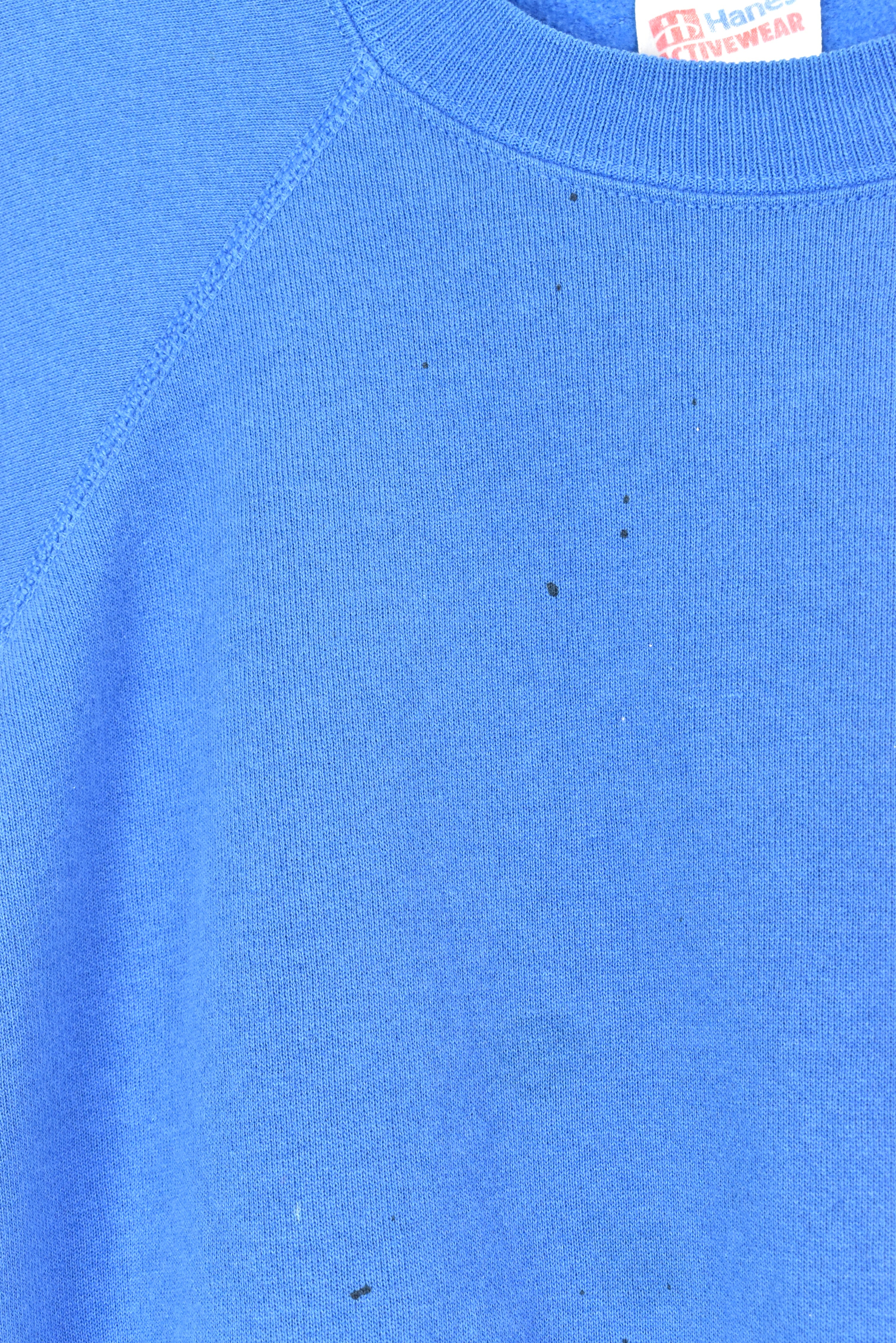 Vintage Daffy Duck sweatshirt, 1995 Warner Bros embroidered crewneck - large, blue DISNEY / CARTOON