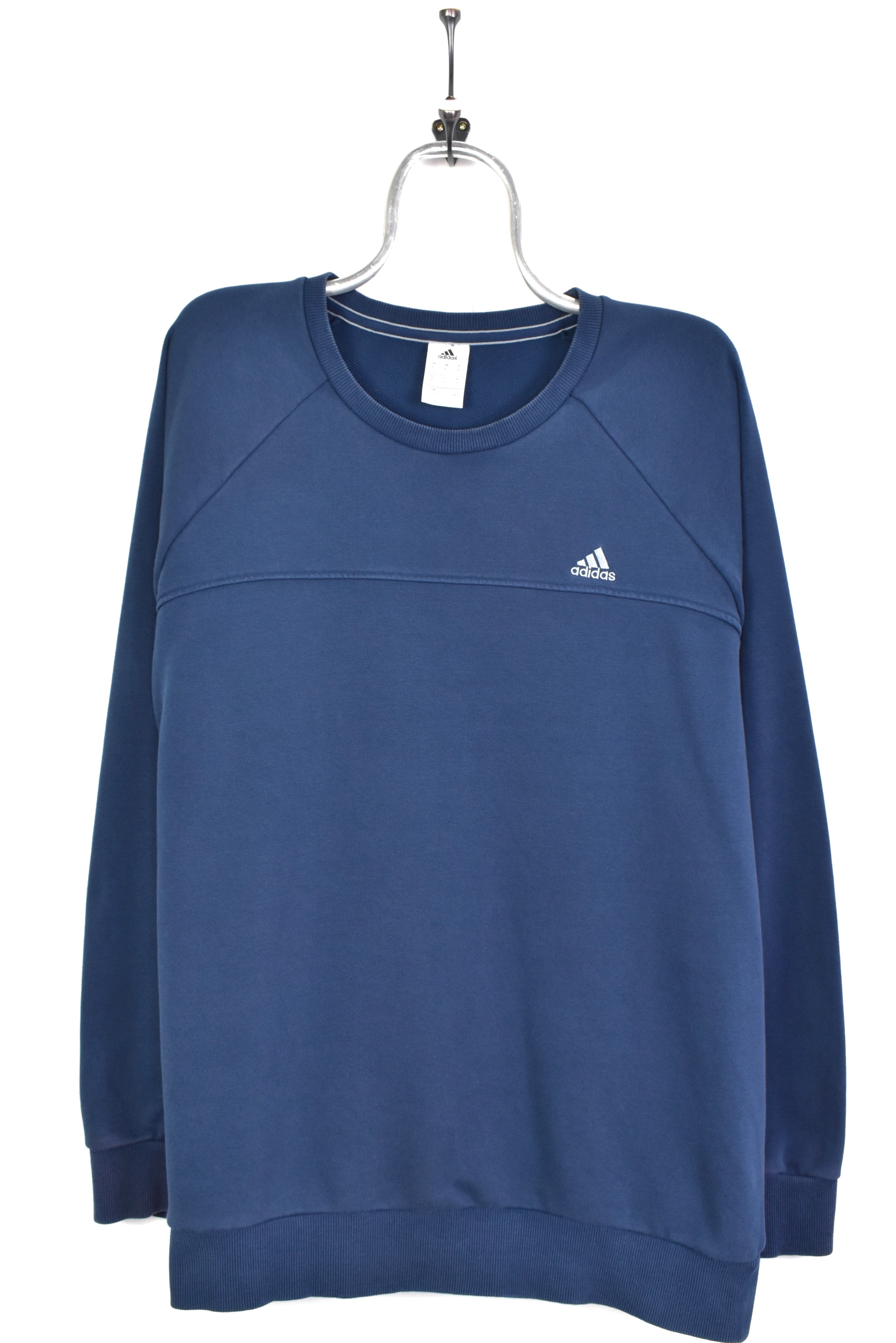 Vintage adidas embroidered navy sweatshirt | xl ADIDAS