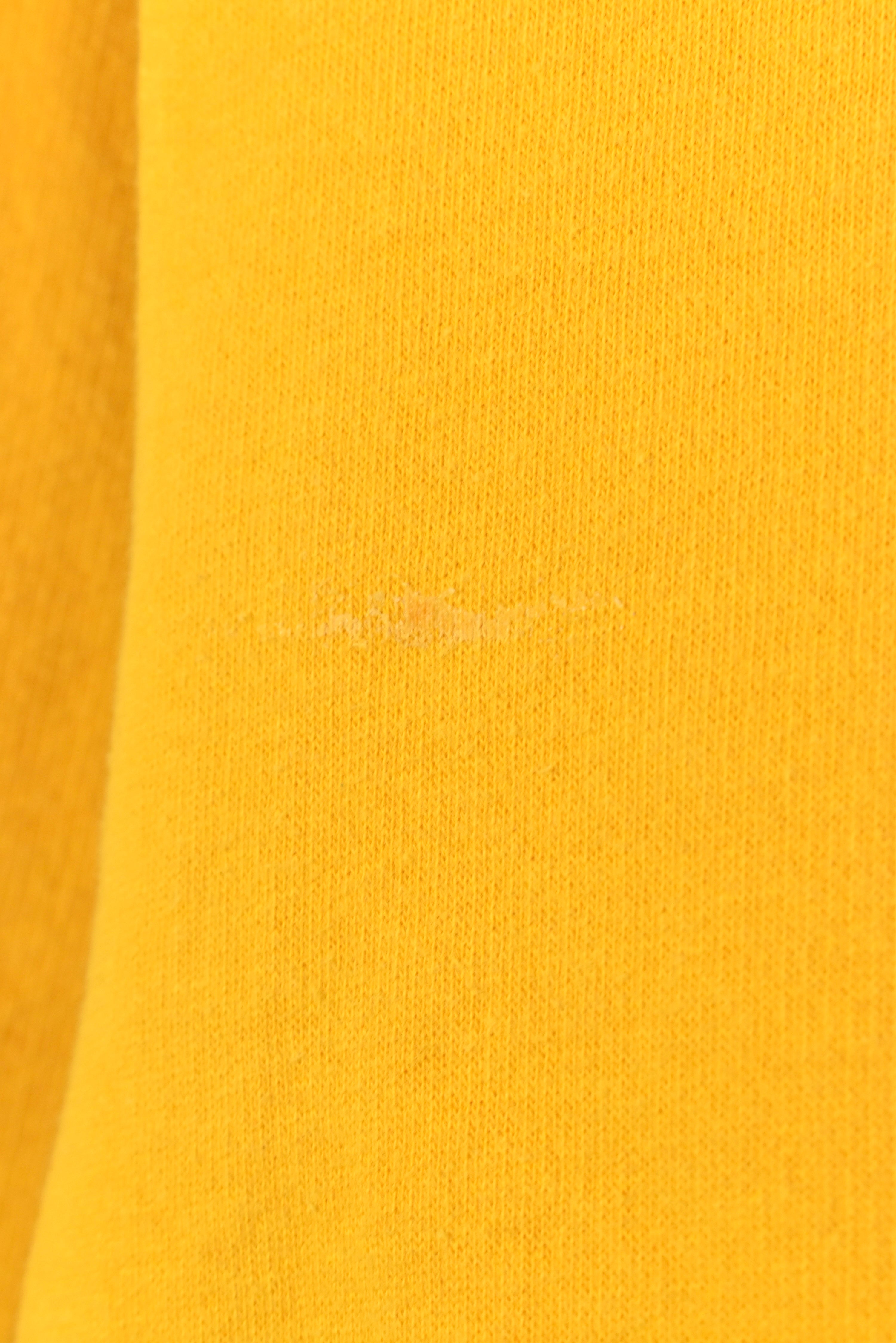 Vintage Nike embroidered yellow hoodie | Small NIKE