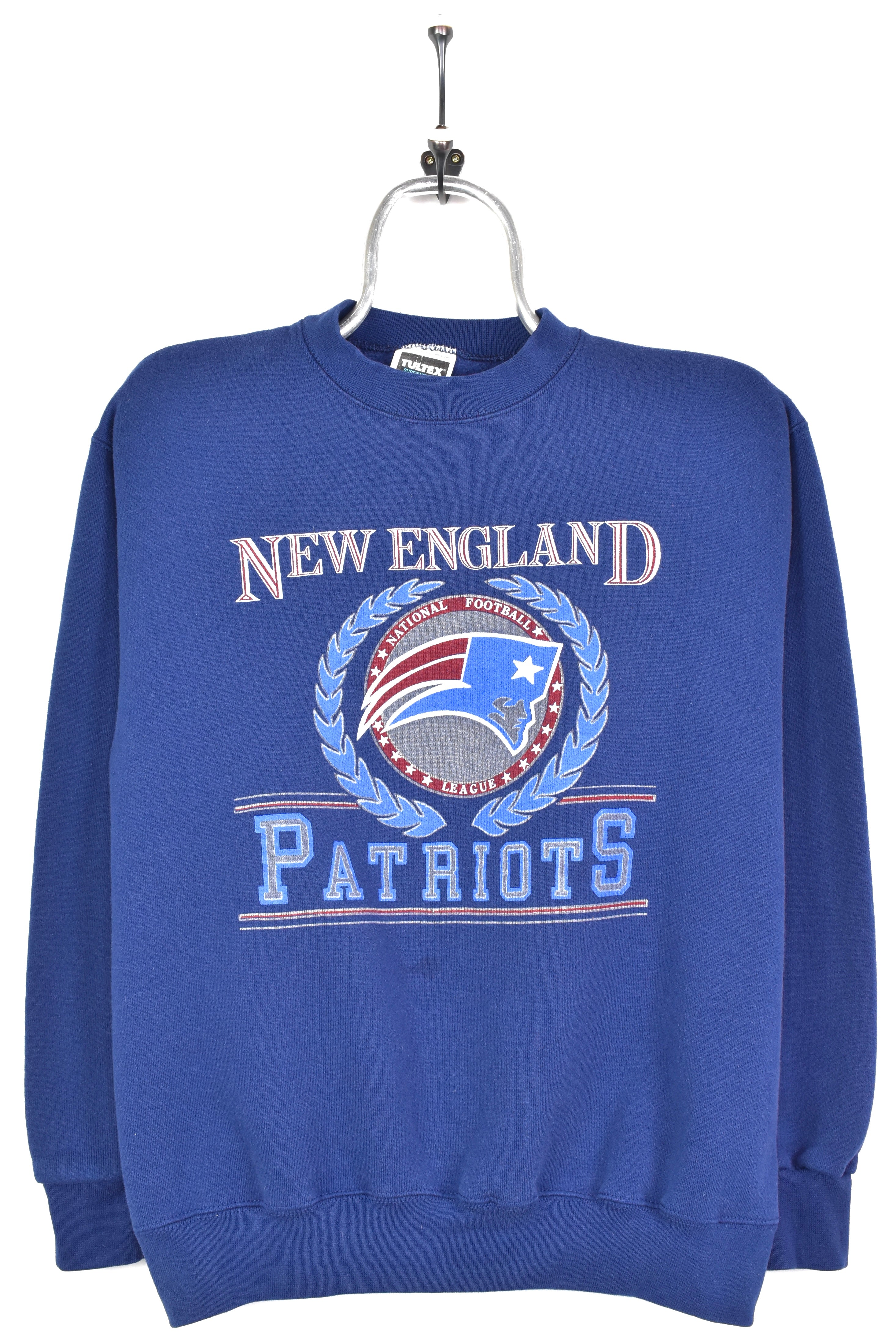 VINTAGE NFL NEW ENGLAND PATRIOTS NAVY SWEATSHIRT | MEDIUM PRO SPORT