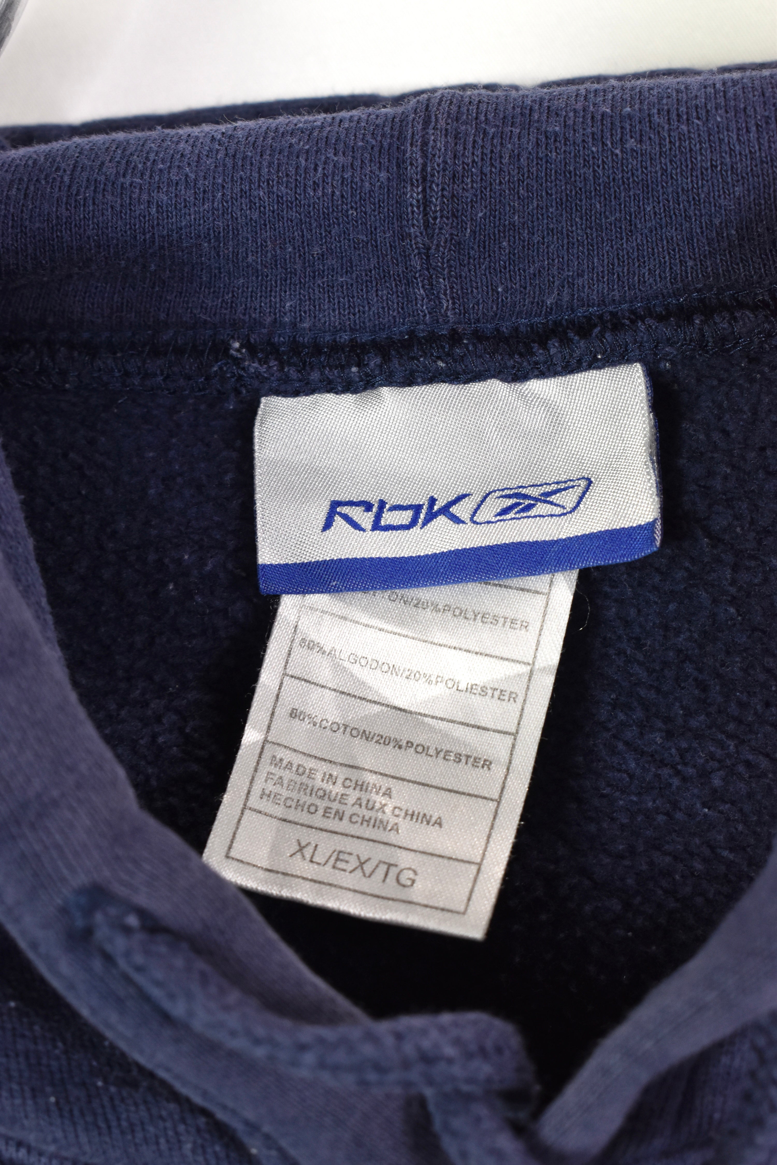 Vintage New England Patriots hoodie, NFL navy blue embroidered sweatshirt - AU XXL PRO SPORT