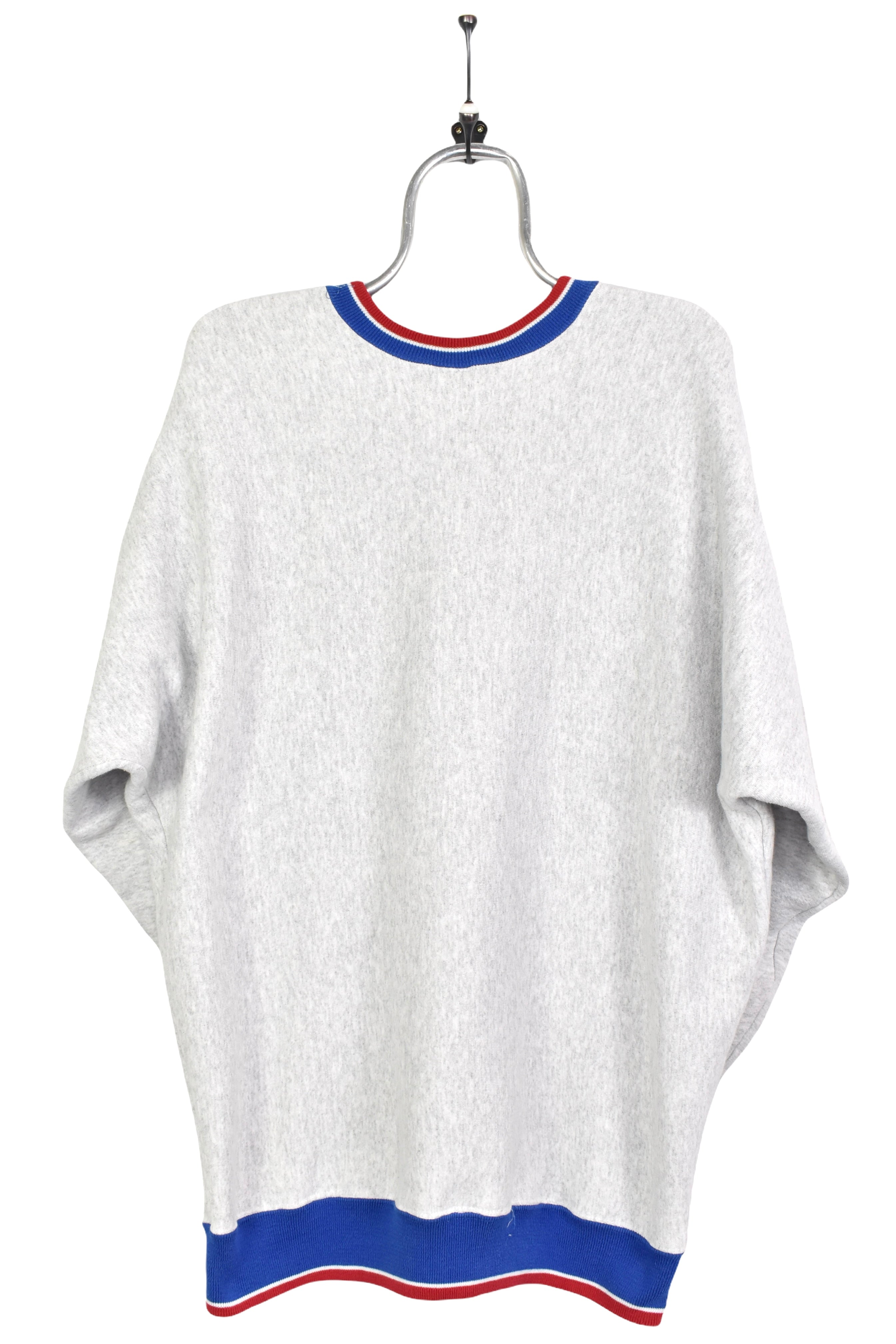 Vintage NFL New England Patriots embroidered grey sweatshirt | Large PRO SPORT